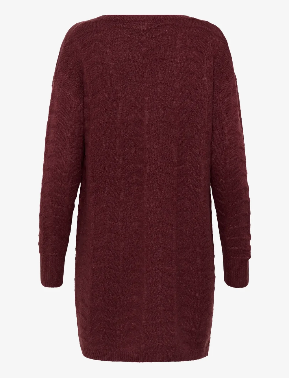 Kaffe - KAemria Knit Cardigan - cardigans - windsor wine - 2