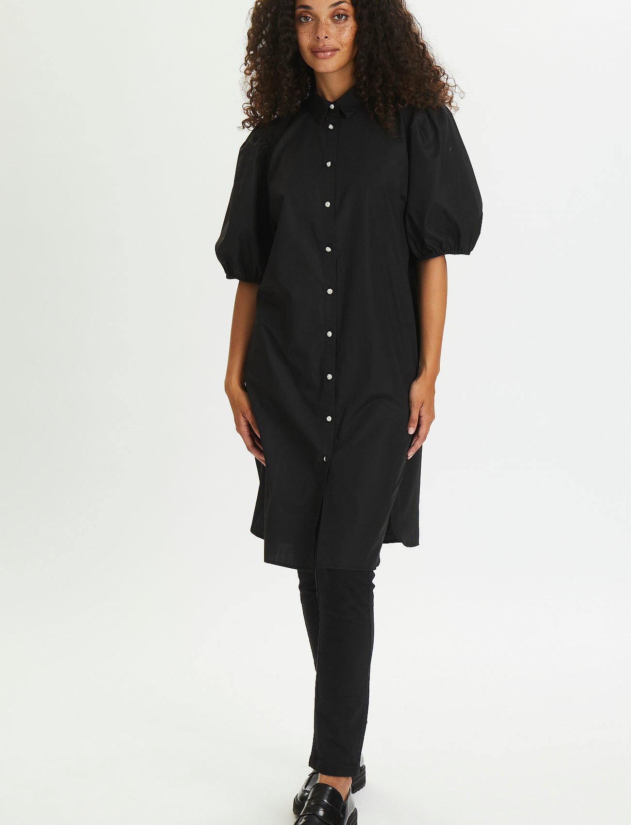 Kaffe - KAcilla Shirt Dress - black deep - 3