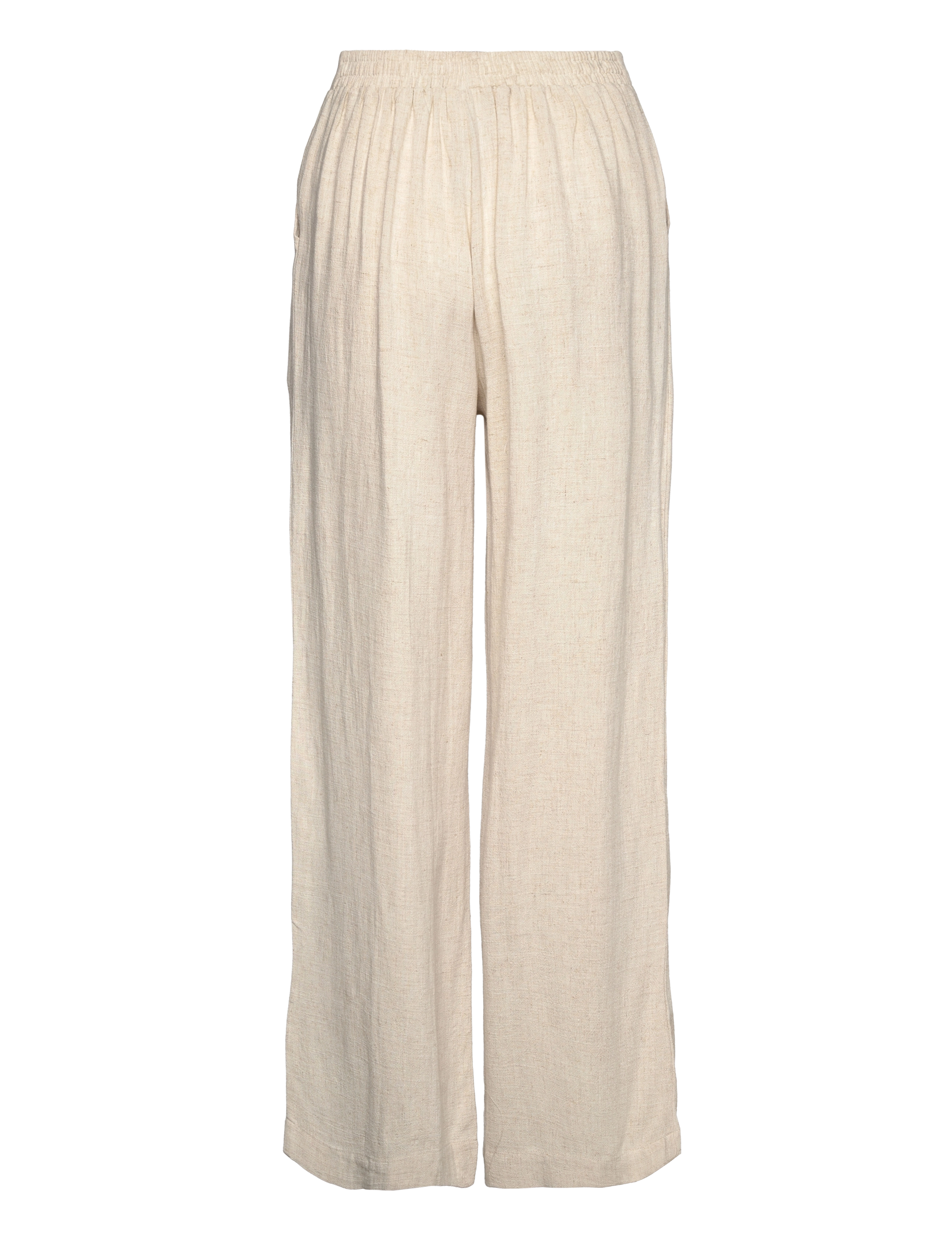 Kaffe - KAliny Wide Pants - light sand linen - 1