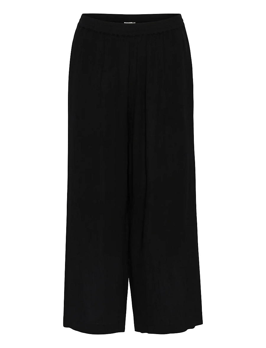 Kaffe - KAdacia Amber Pants - culottes - black deep - 1