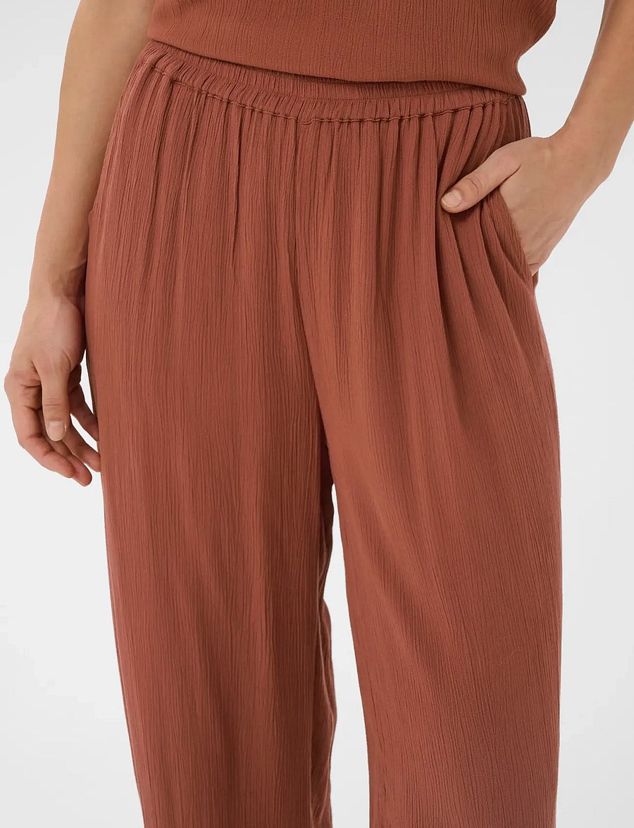 Kaffe - KAdacia Amber Pants - culotte bikses - henna - 5