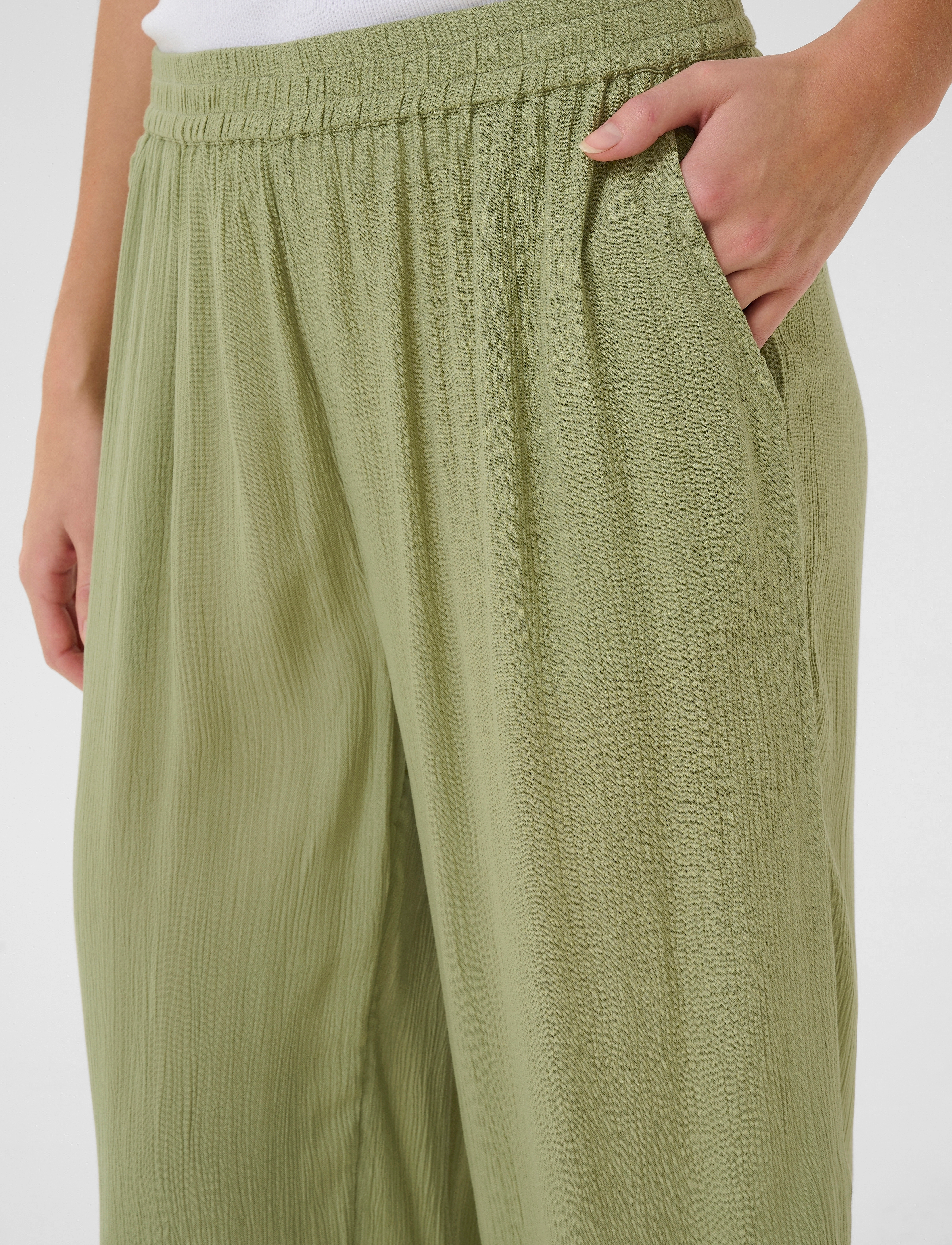 Kaffe - KAdacia Amber Pants - oil green - 5