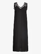 kajacey Strap Dress - BLACK DEEP