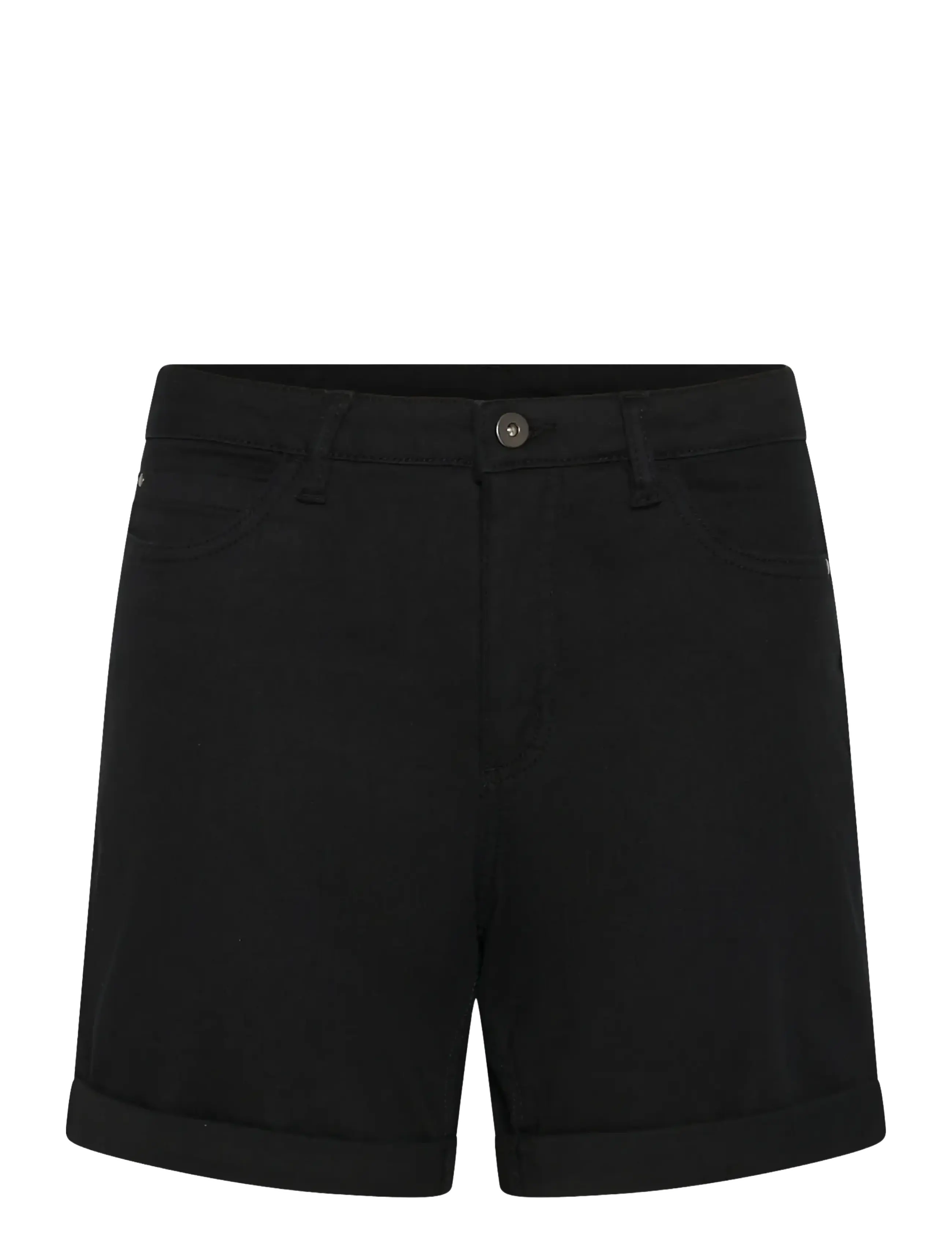 Kaffe KAzelina Shorts - Jorts - BLACK DEEP / black