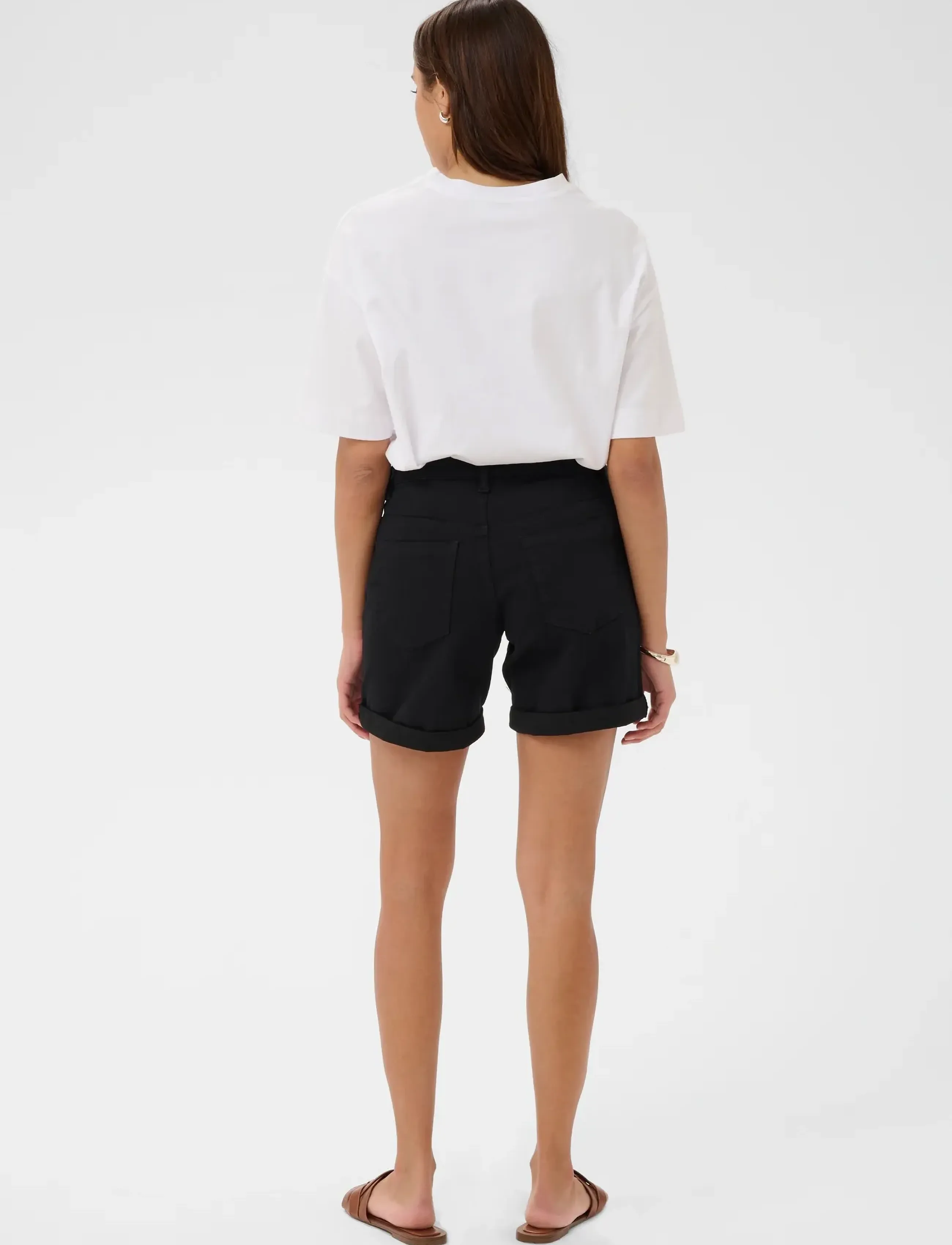 Kaffe - KAzelina Shorts - die niedrigsten preise - black deep - 4