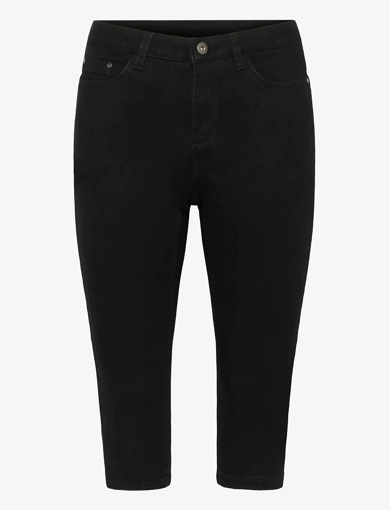 Kaffe - KAzelina capri Jeans - kapripüksid - black deep - 1