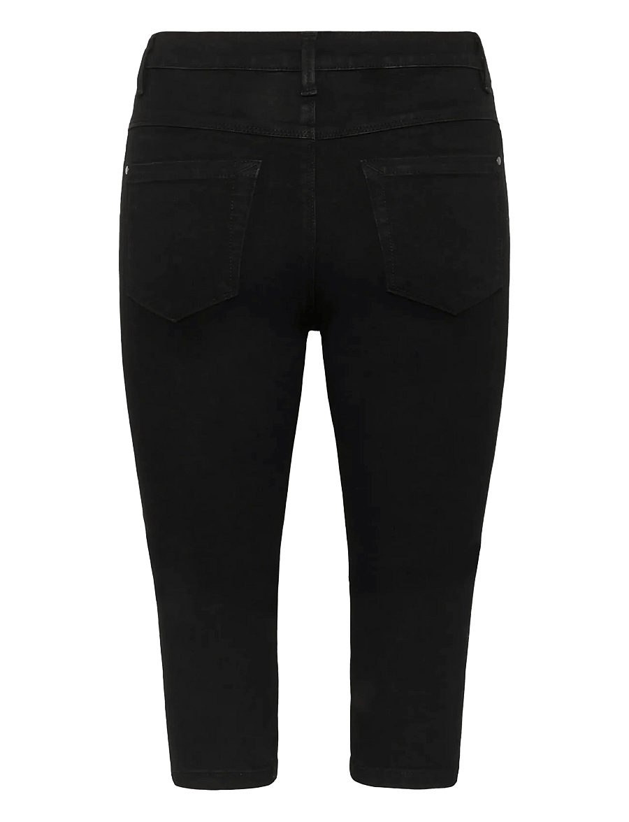 Kaffe - KAzelina capri Jeans - caprihose - black deep - 2