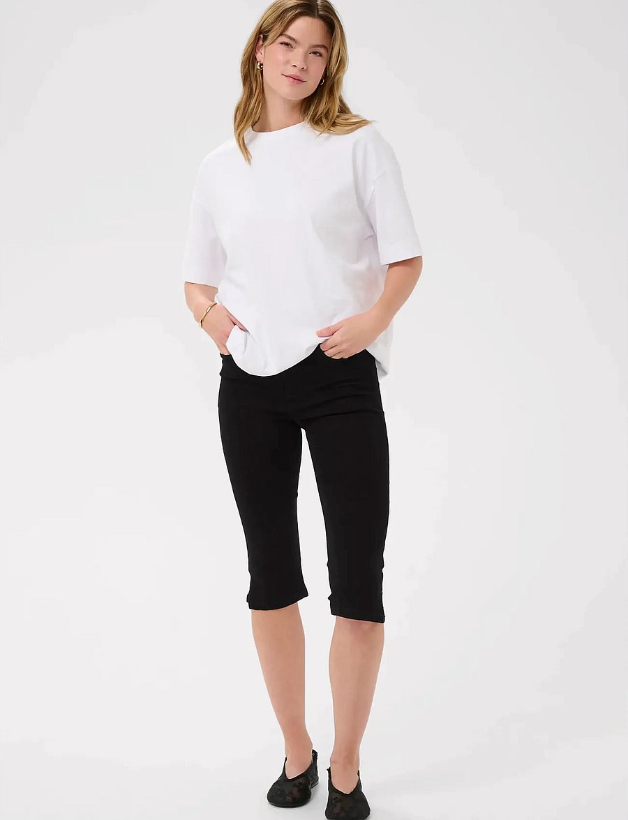 Kaffe - KAzelina capri Jeans - caprihose - black deep - 3
