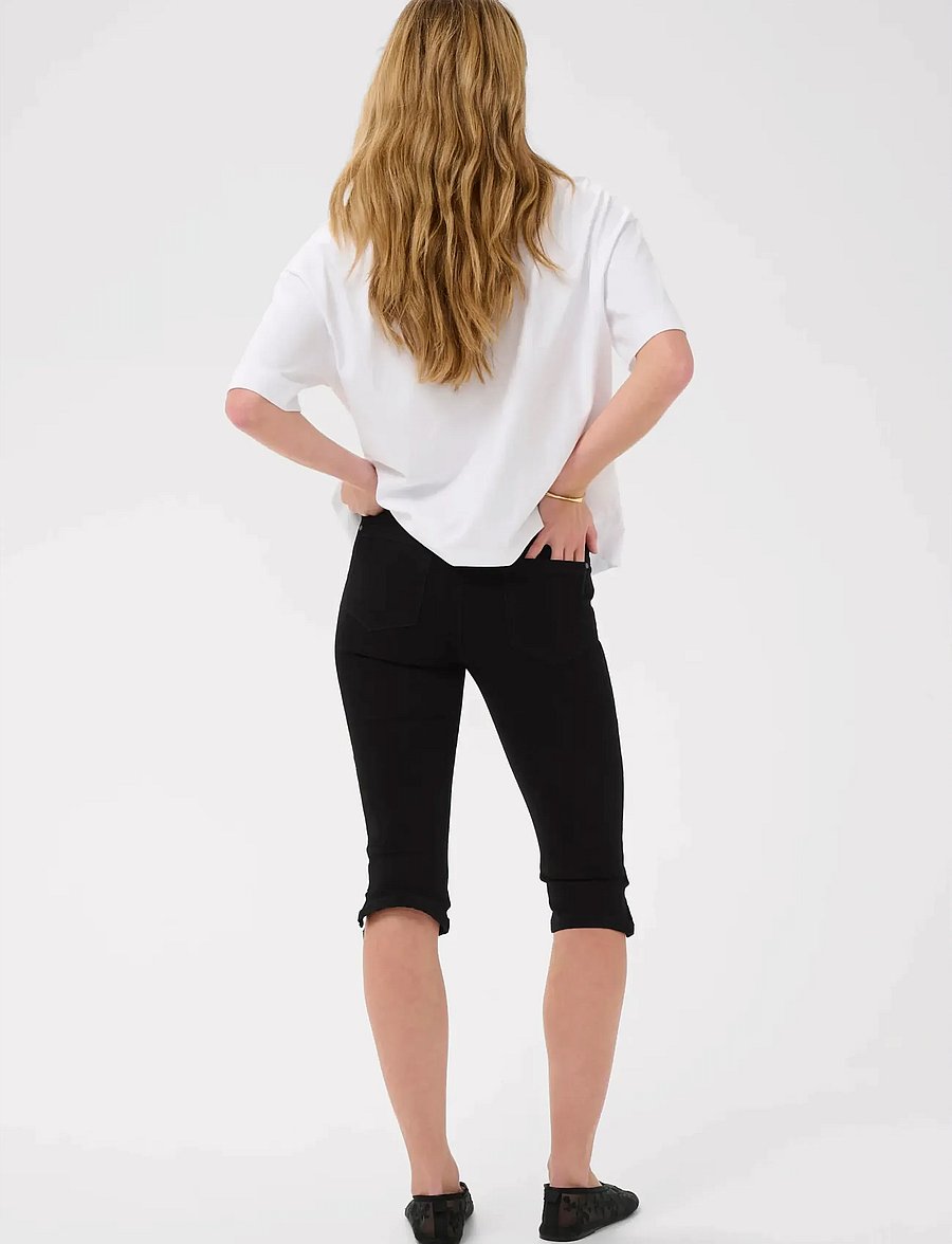 Kaffe - KAzelina capri Jeans - caprihose - black deep - 4