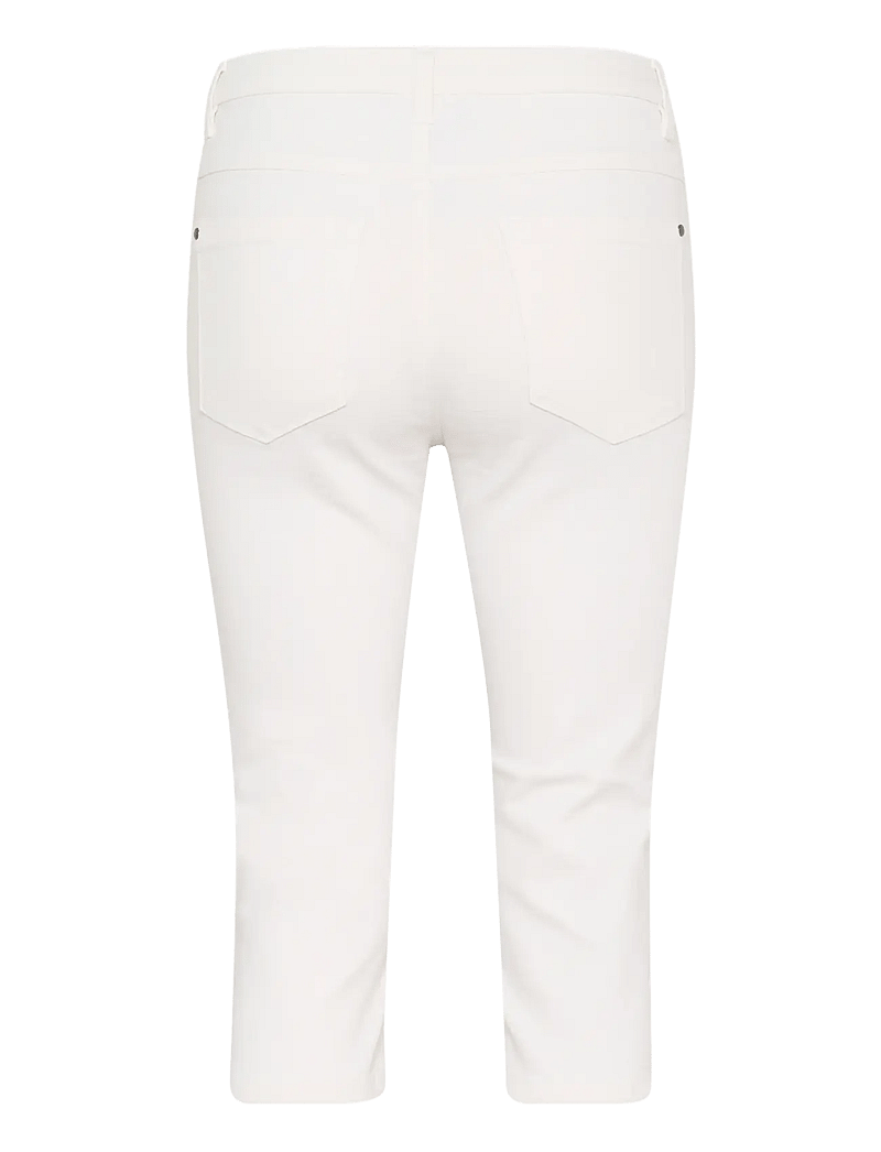 Kaffe - KAzelina capri Jeans - caprihose - chalk - 2