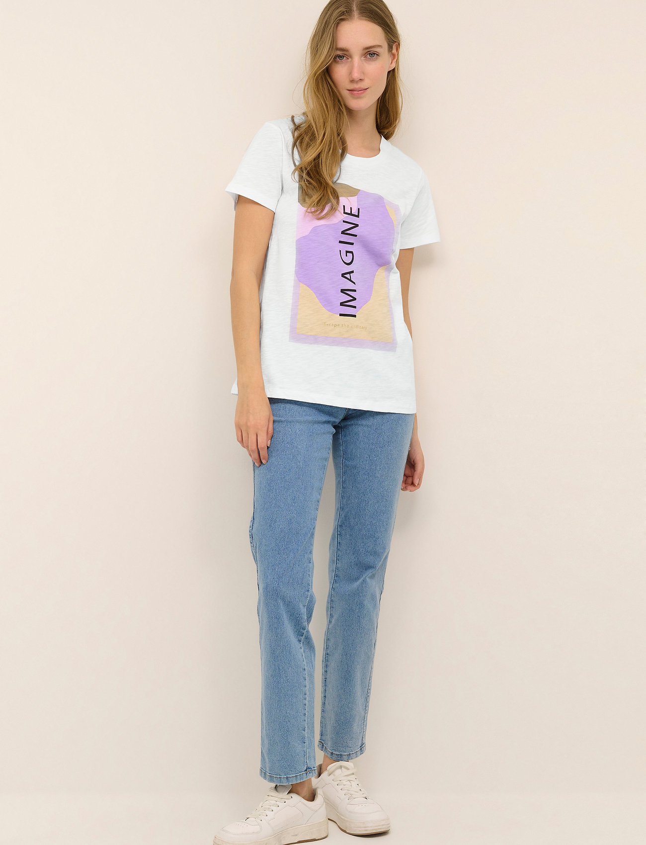 Kaffe - KAeverlyn T-Shirt - optical white - 3