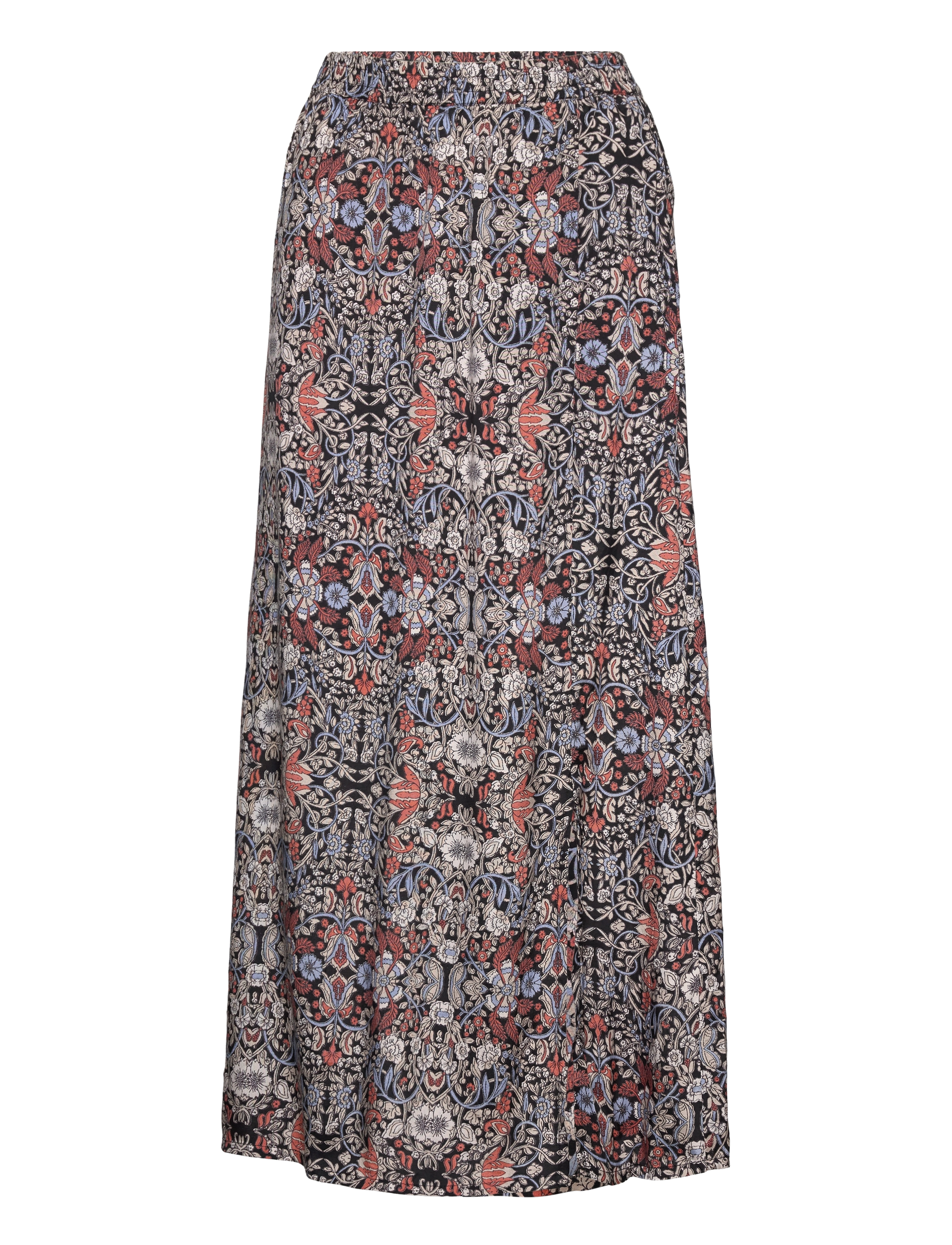 Kaffe - KAtiana Skirt - black/blue nostalgia print - 0