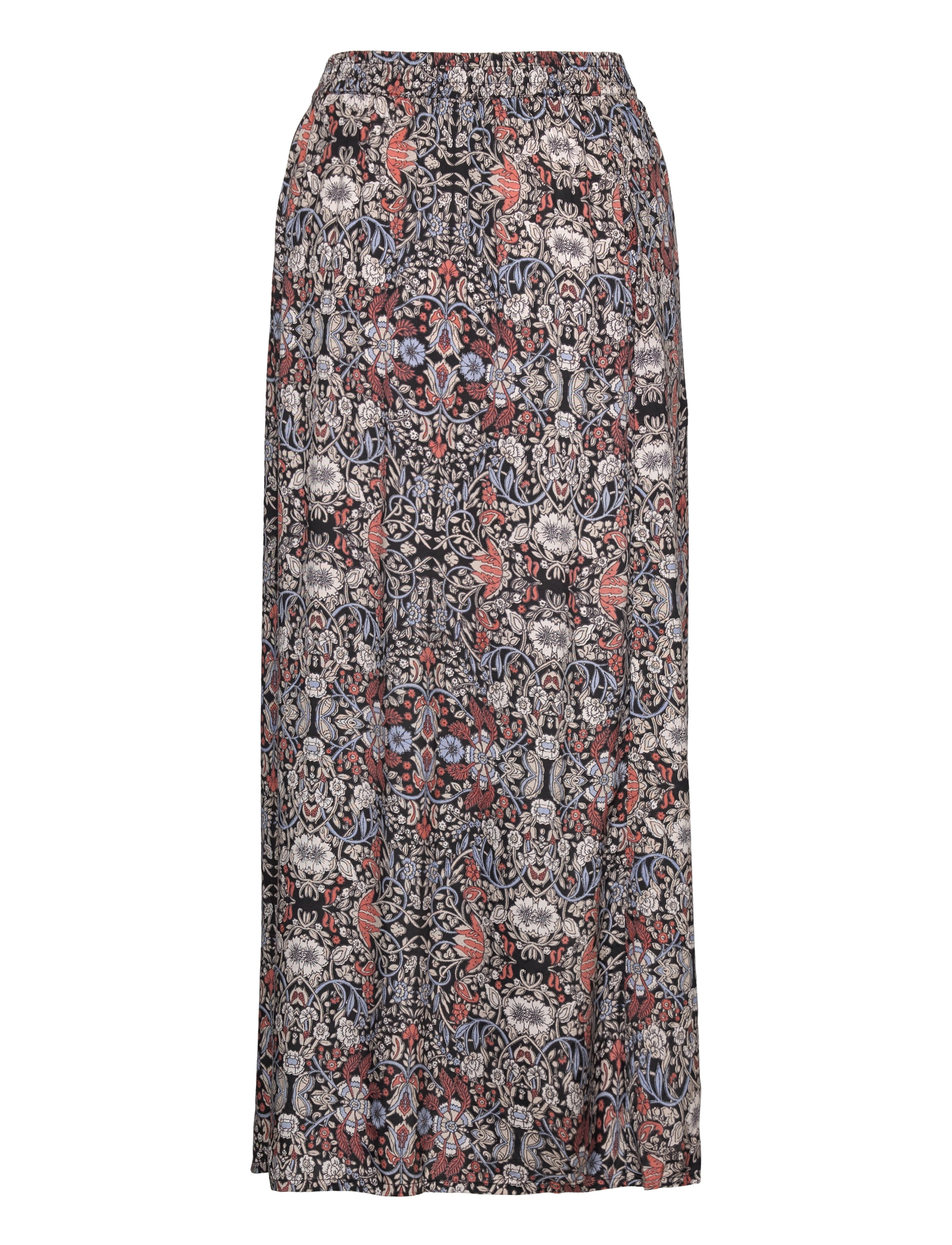 Kaffe - KAtiana Skirt - black/blue nostalgia print - 1