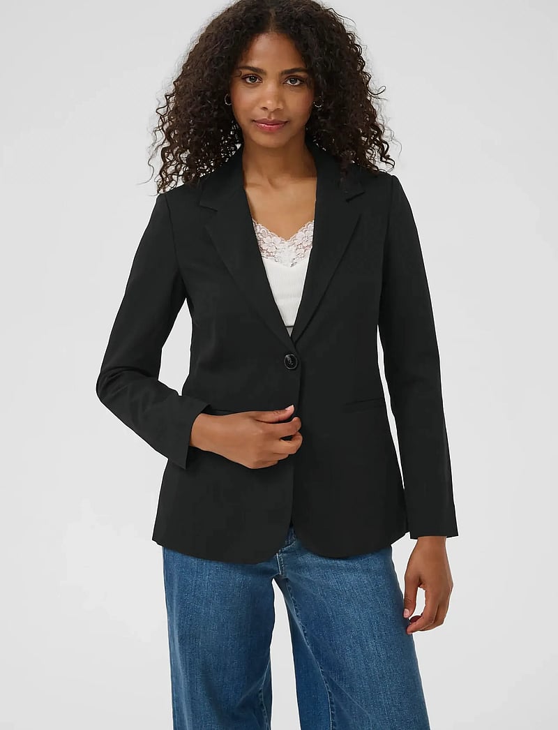 Kaffe - KAsakura Blazer - einreihige blazer - black deep - 0