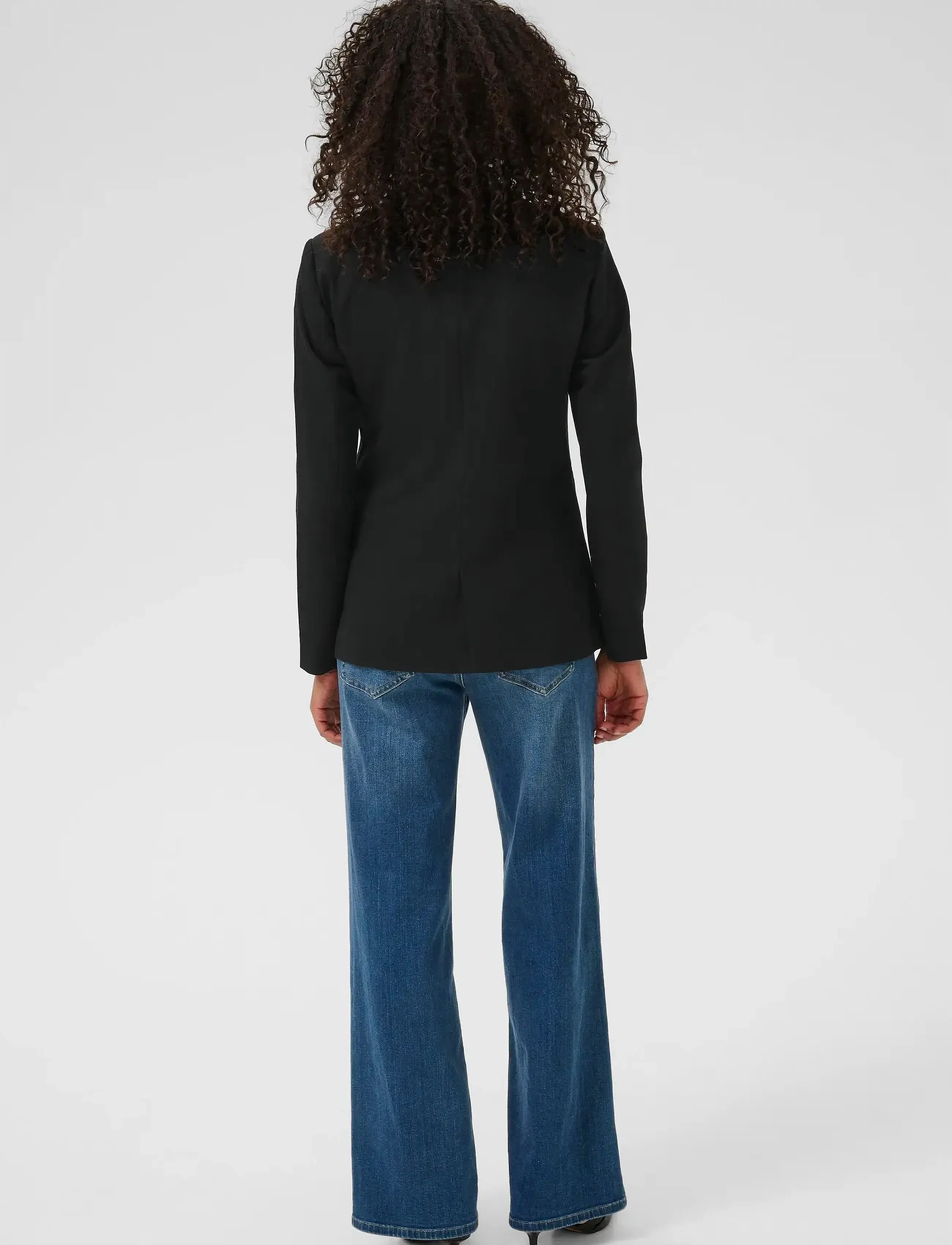 Kaffe - KAsakura Blazer - festklær til outlet-priser - black deep - 4