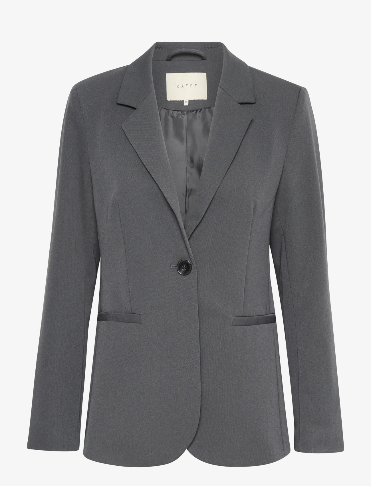 Kaffe KASAKURA BLAZER - Kleidung - BLACK OYSTER / grey