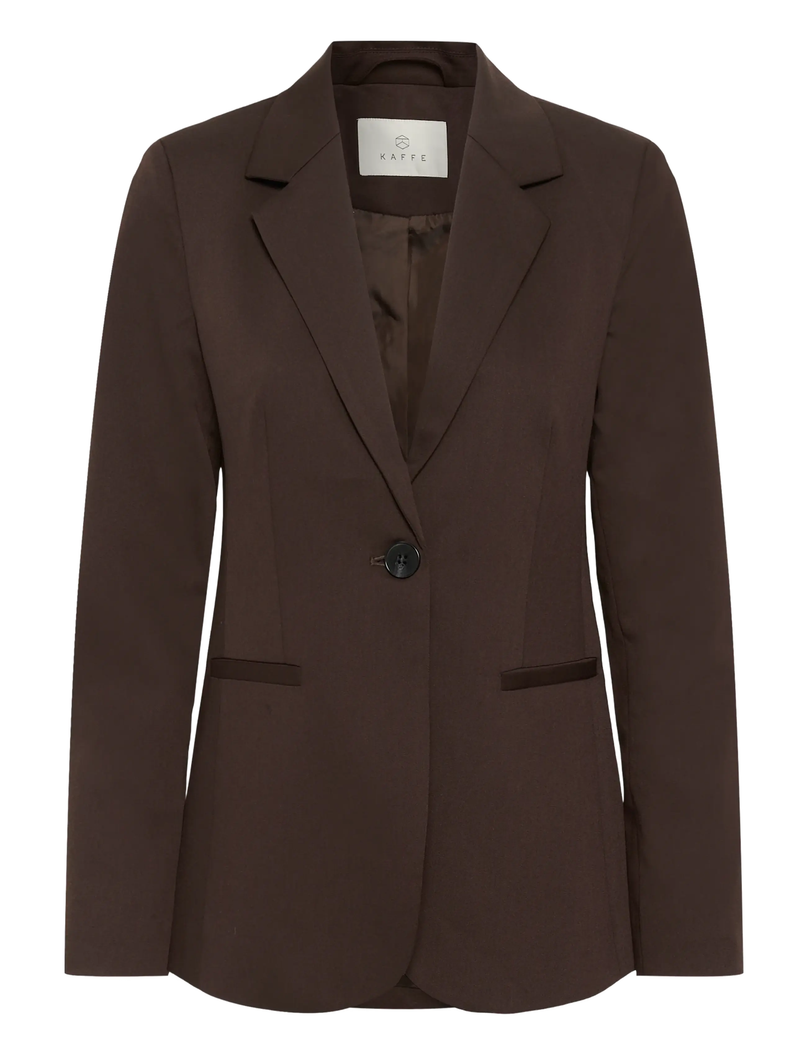 Kaffe KAsakura Blazer - Kläder - COFFEE BEAN / brown