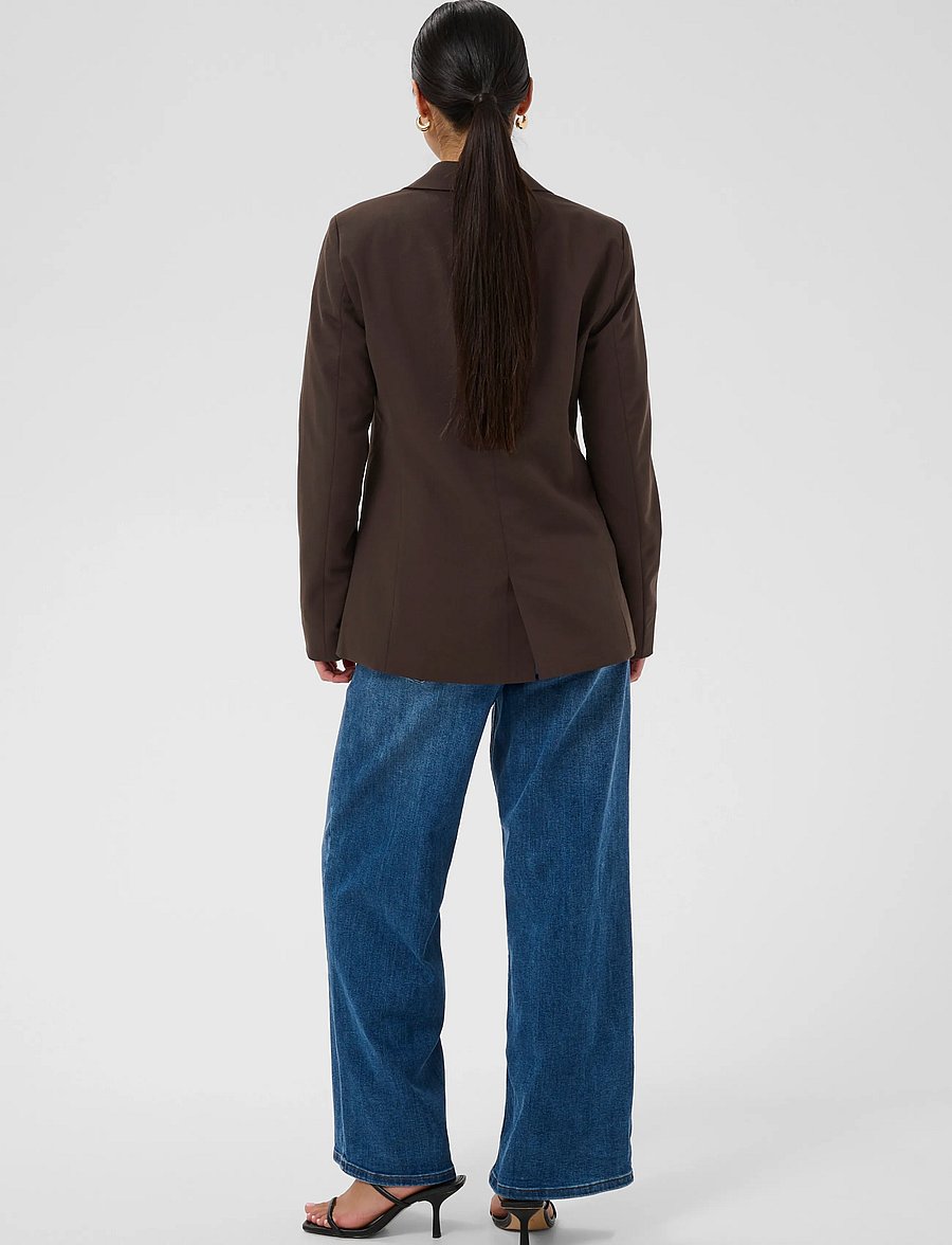 Kaffe - KAsakura Blazer - einreihige blazer - coffee bean - 4