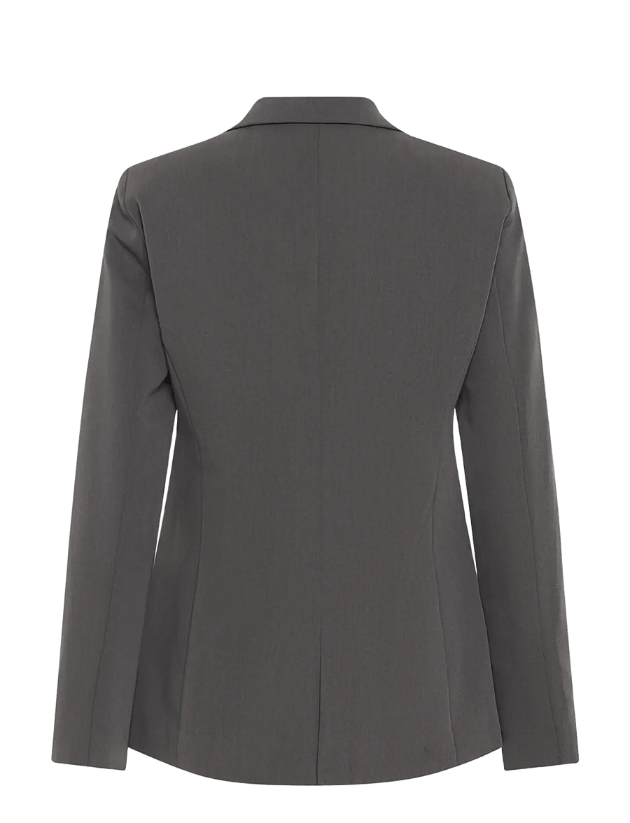Kaffe - KASAKURA BLAZER - einreihige blazer - dark grey melange - 2