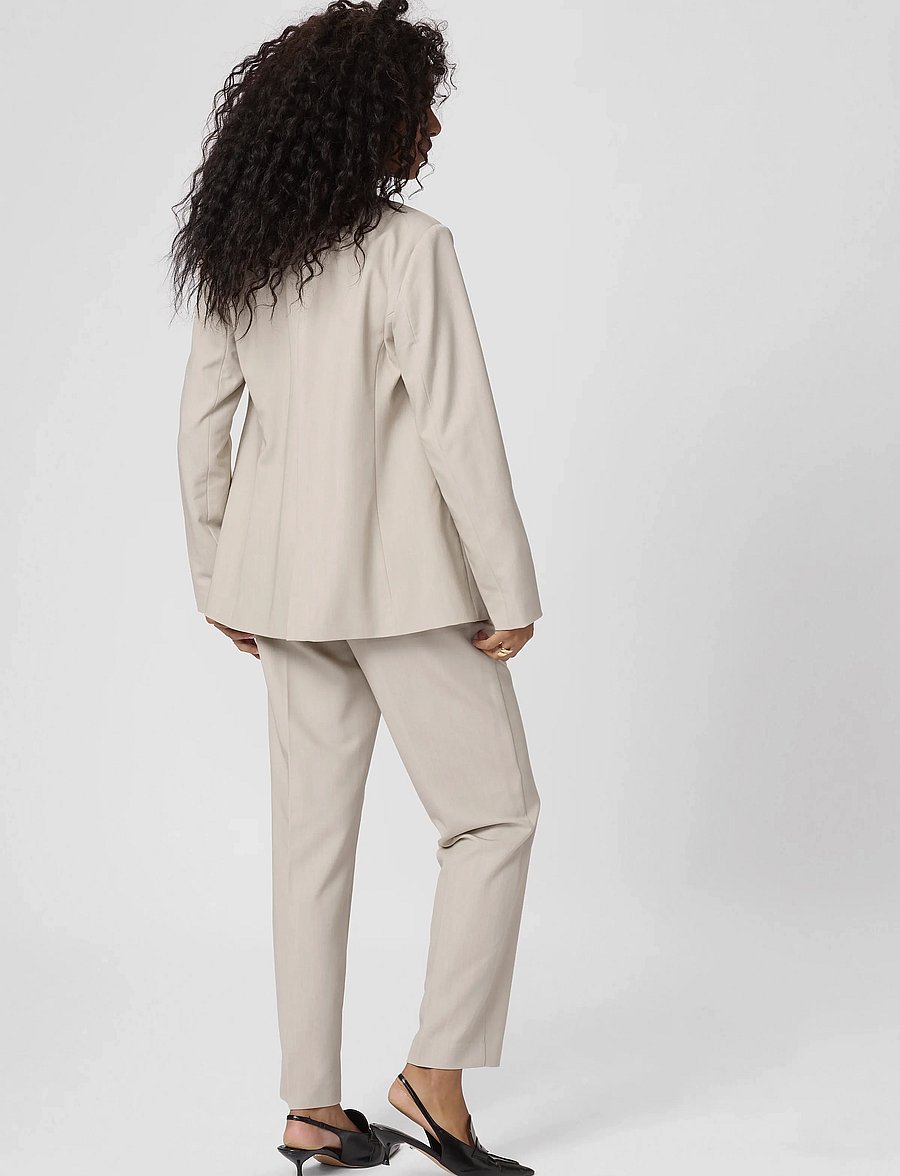 Kaffe - KAsakura Blazer - einreihige blazer - feather gray melange - 4