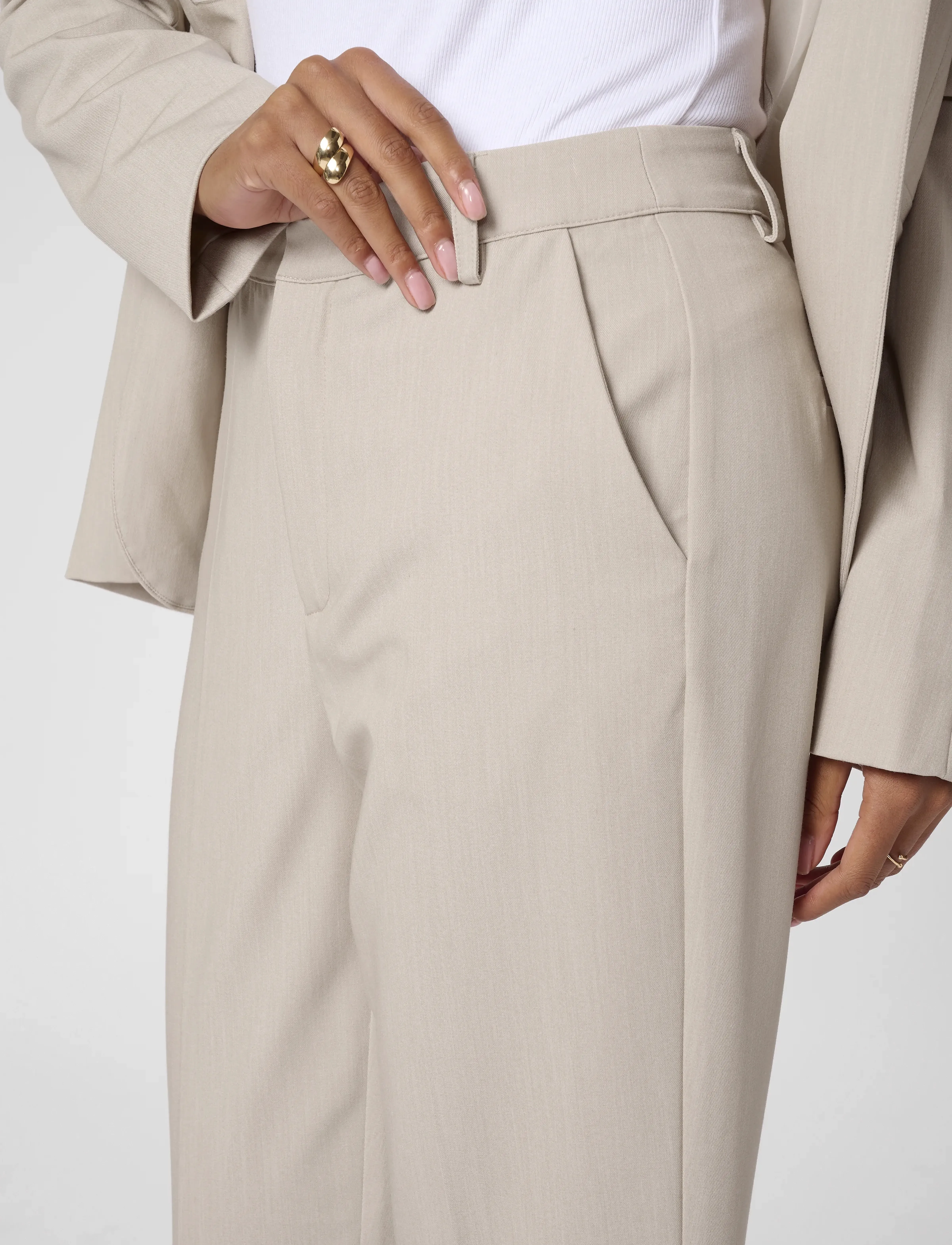 Kaffe - KAsakura Blazer - einreihige blazer - feather gray melange - 5