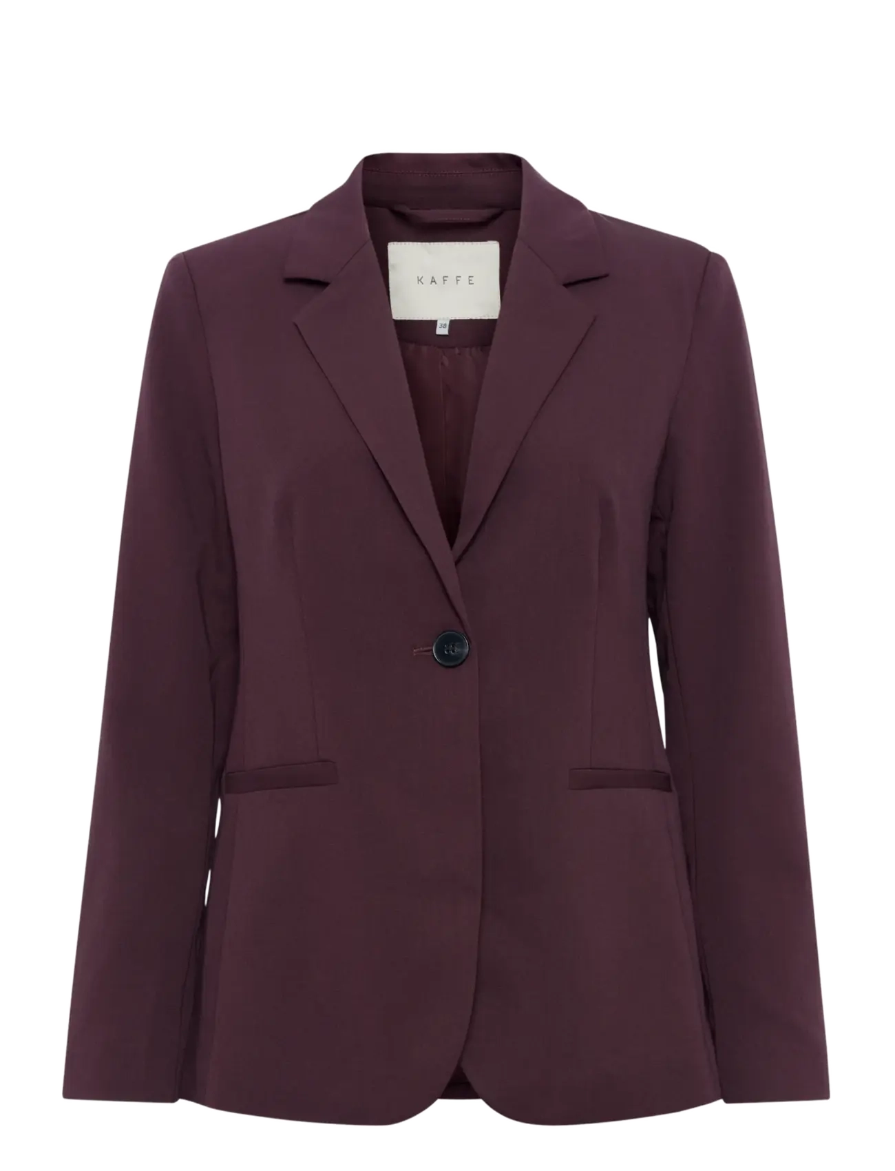 Kaffe KAsakura Blazer - Kläder - FUDGE / burgundy