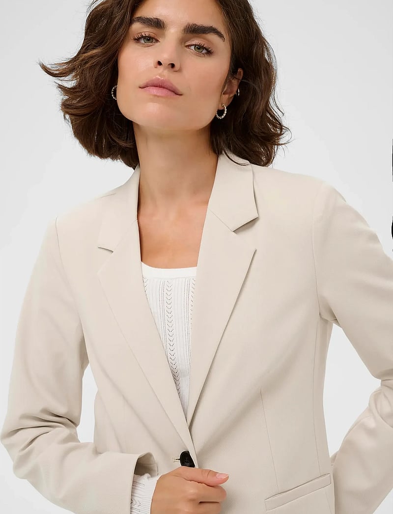 Kaffe - KAsakura Blazer - single breasted blazers - moonbeam - 5