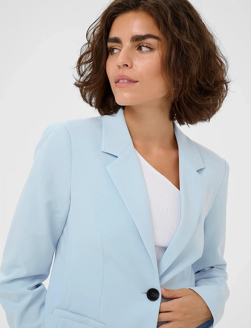 Kaffe - KAsakura Blazer - single breasted blazers - nantucket breeze - 5
