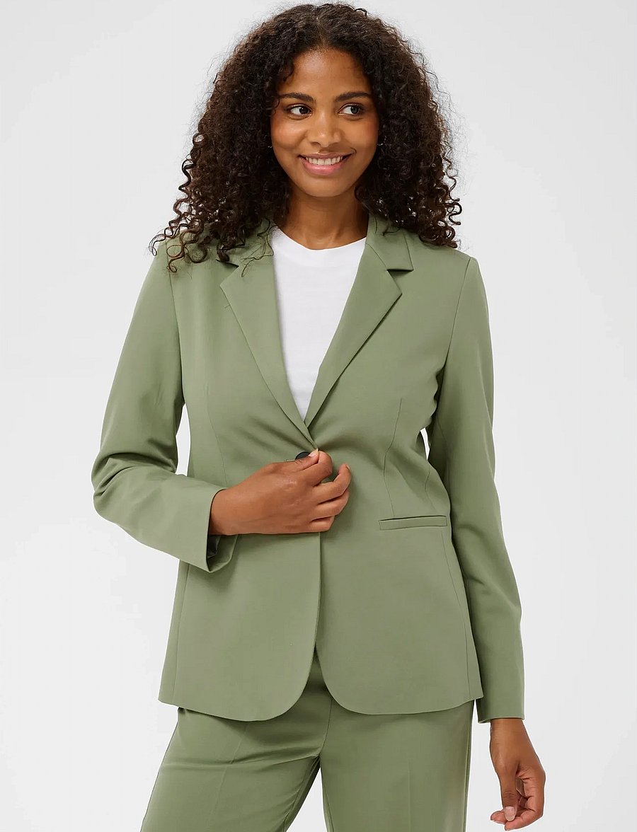 Kaffe - KAsakura Blazer - einreihige blazer - sea spray - 0