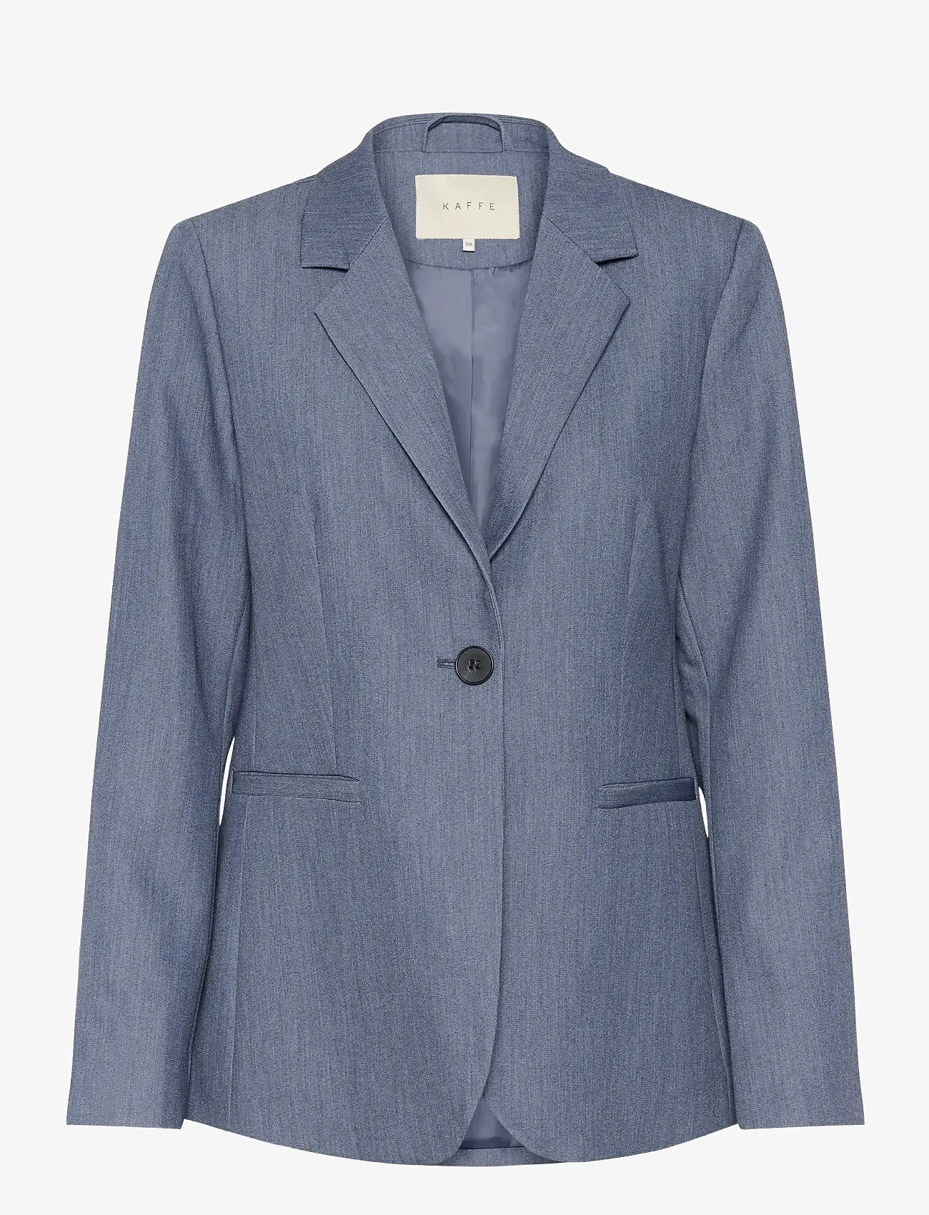 Kaffe - KAsakura Blazer - enkeltradede blazere - vintage indigo - 1