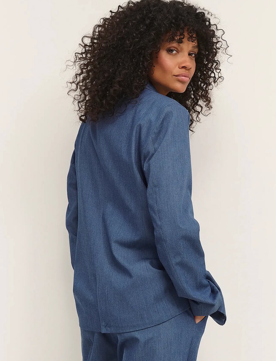 Kaffe - KAsakura Blazer - einreihige blazer - vintage indigo - 5