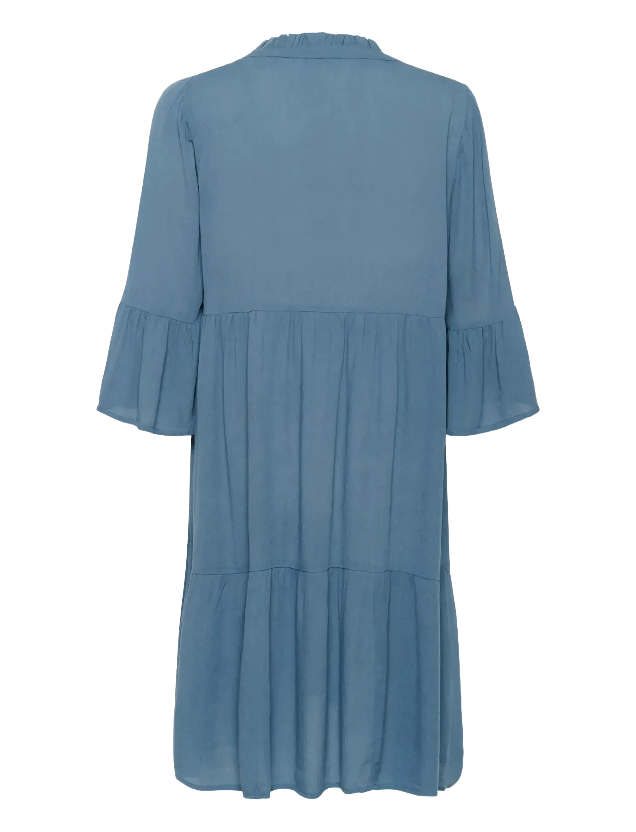 Kaffe - KAmarianah Amber Dress - sukienki koszulowe - bering sea - 2