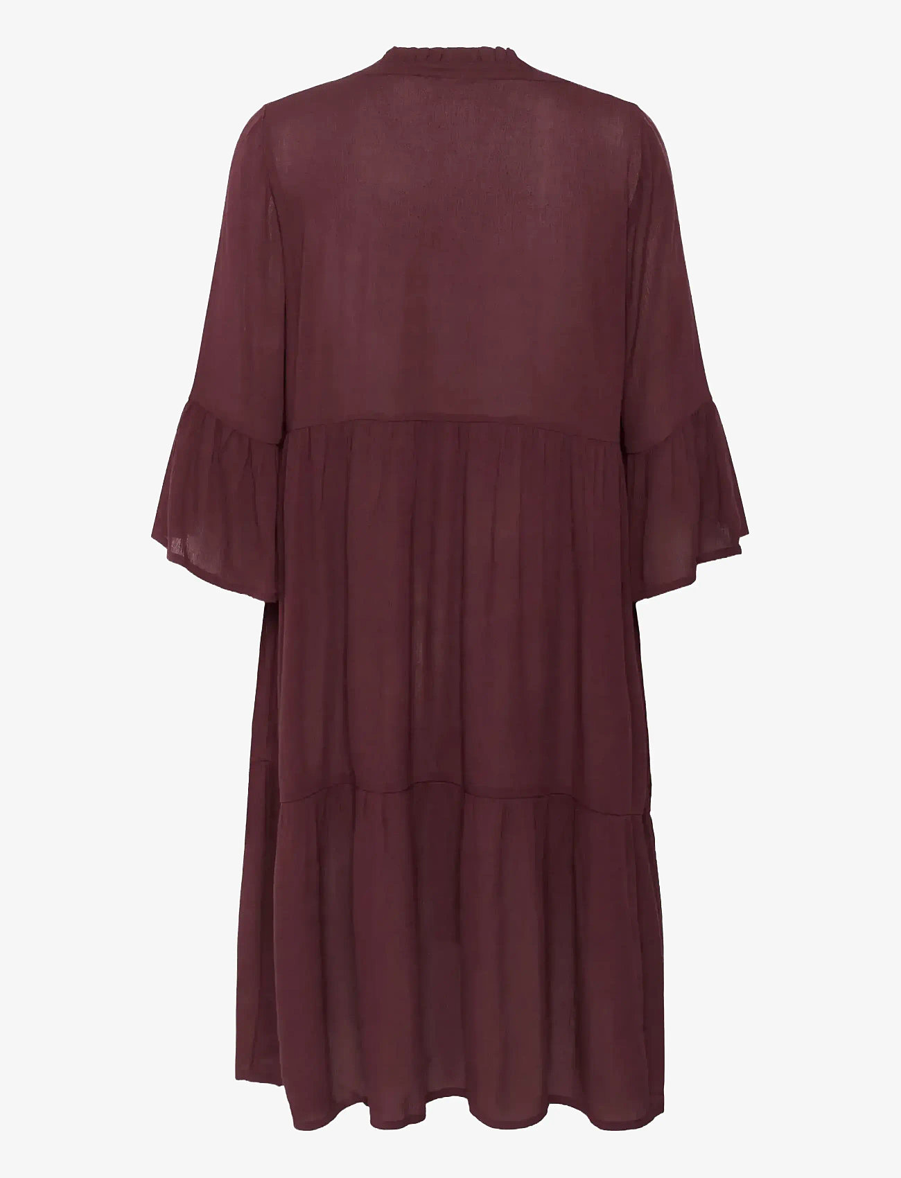Kaffe - KAmarianah Amber Dress - skjortklänningar - windsor wine - 2