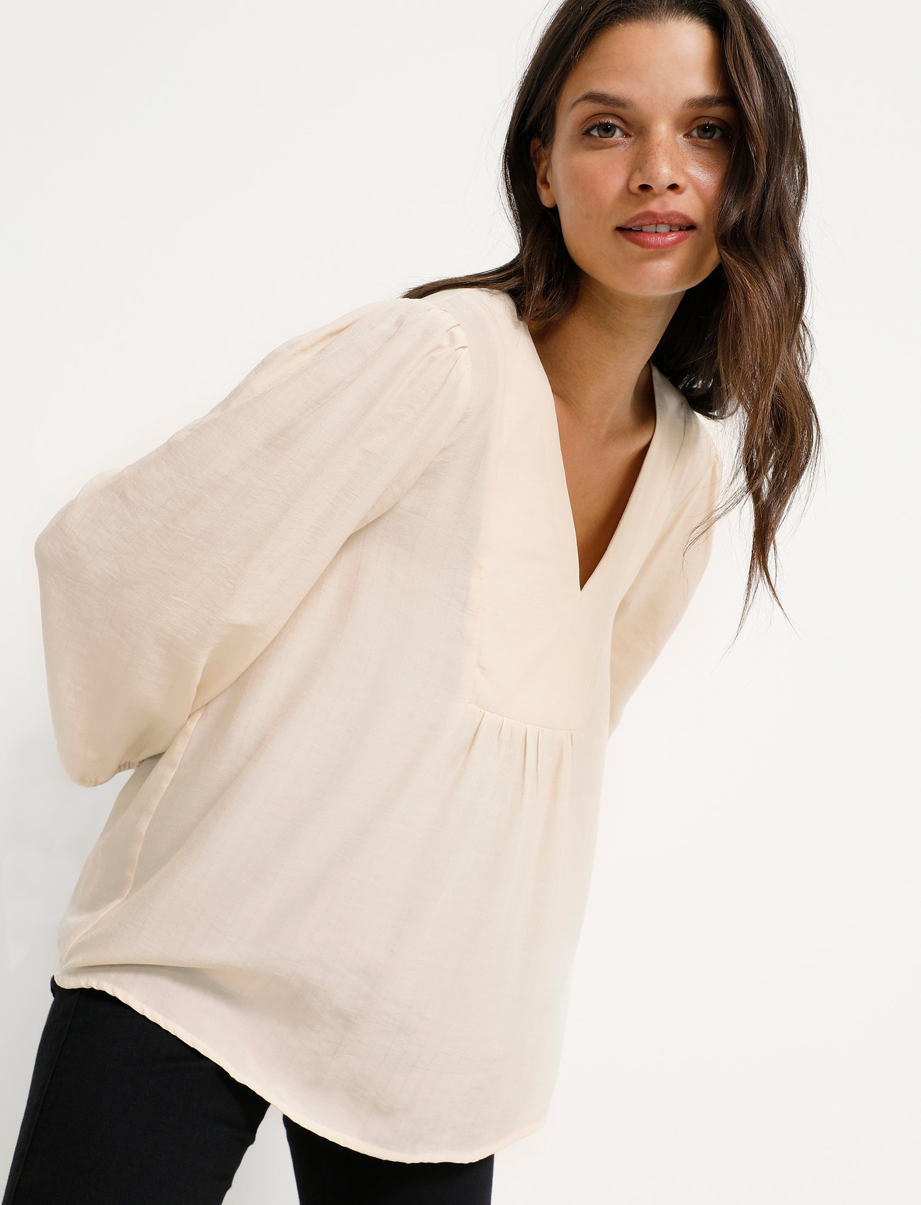 Kaffe - KAjojo Blouse - sand dollar - 5