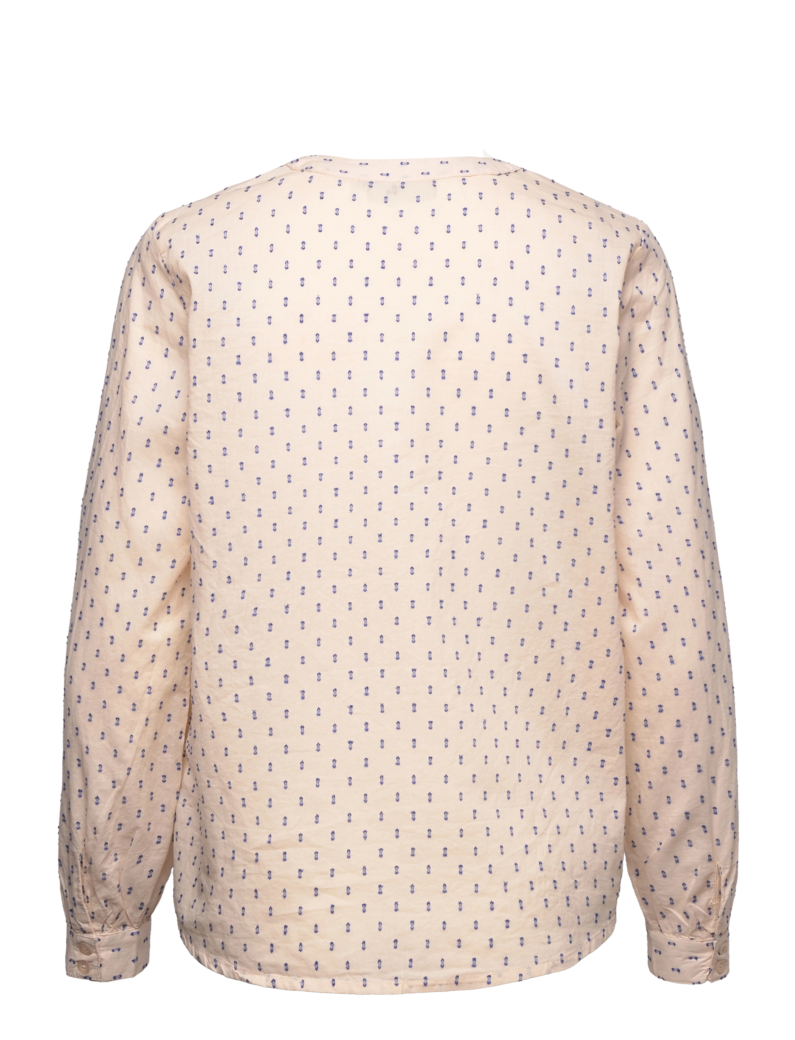 Kaffe - KAvisina Blouse - sand dollar / blue dot - 1