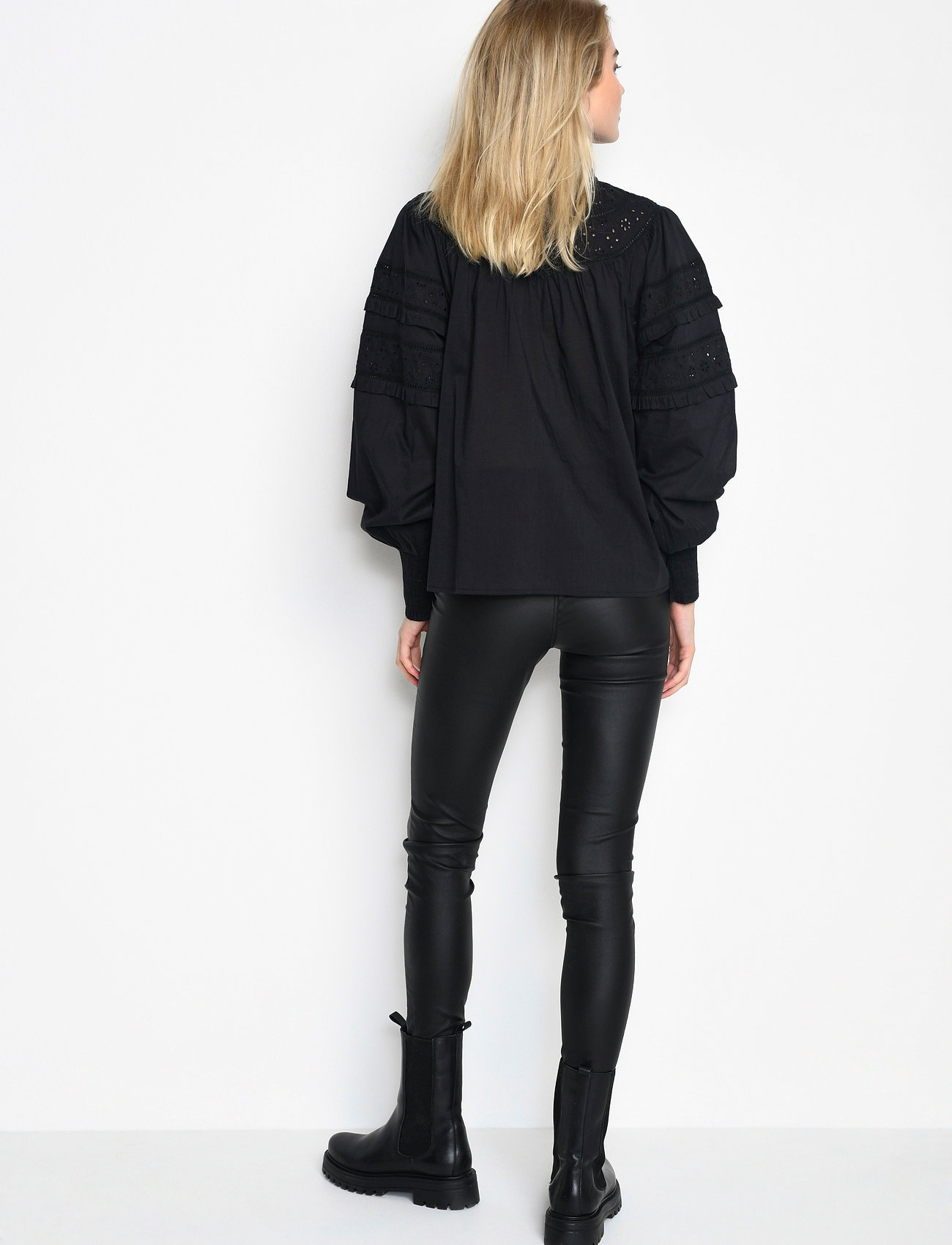 Kaffe - KAsilana Blouse - black deep - 4