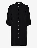 KAeva Corduroy Dress - BLACK DEEP