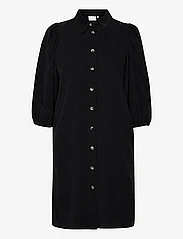 Kaffe - KAeva Corduroy Dress - marškinių tipo suknelės - black deep - 0