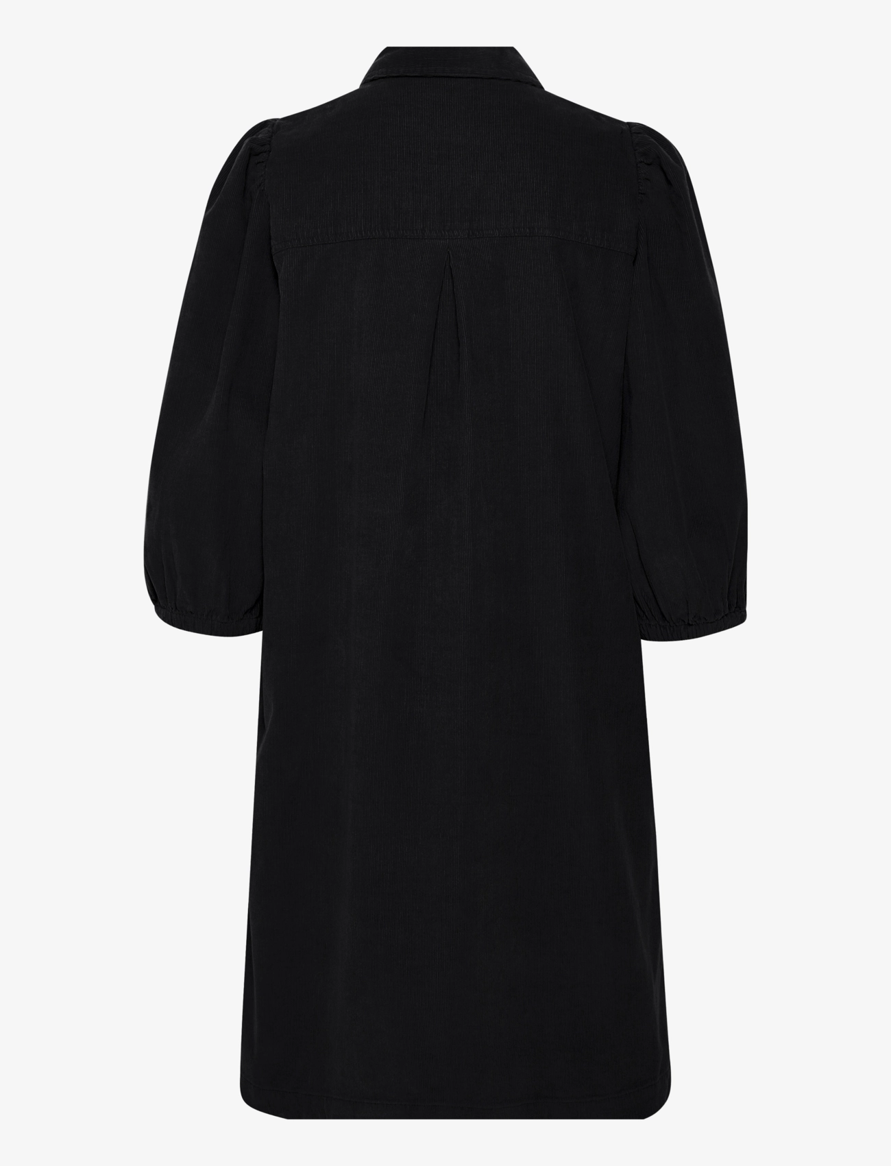 Kaffe - KAeva Corduroy Dress - skjortekjoler - black deep - 2