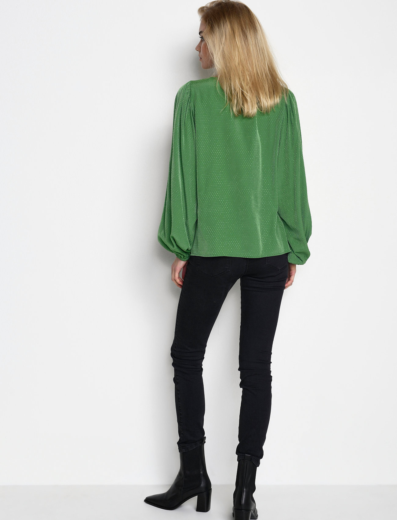 Kaffe - KAcatia Blouse - artichoke green - 4