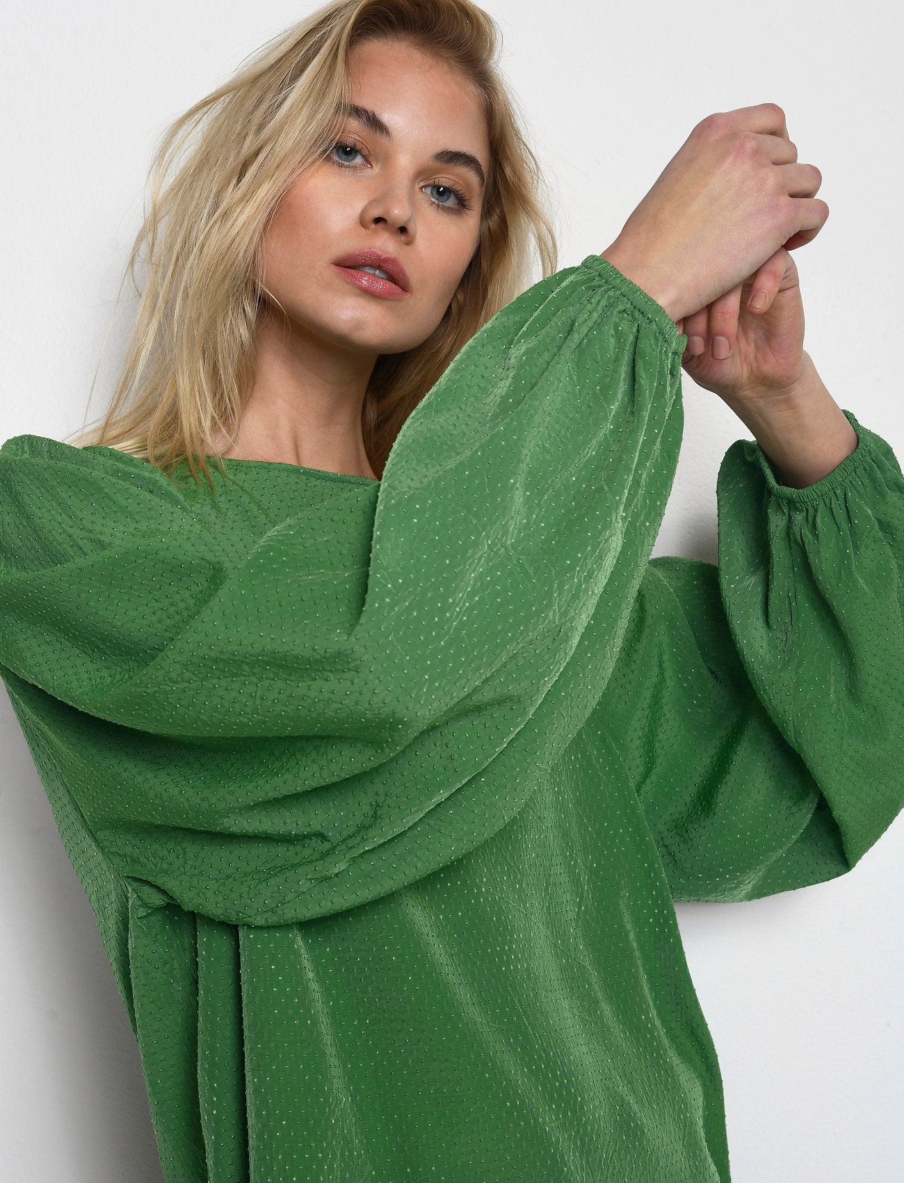 Kaffe - KAcatia Blouse - artichoke green - 5