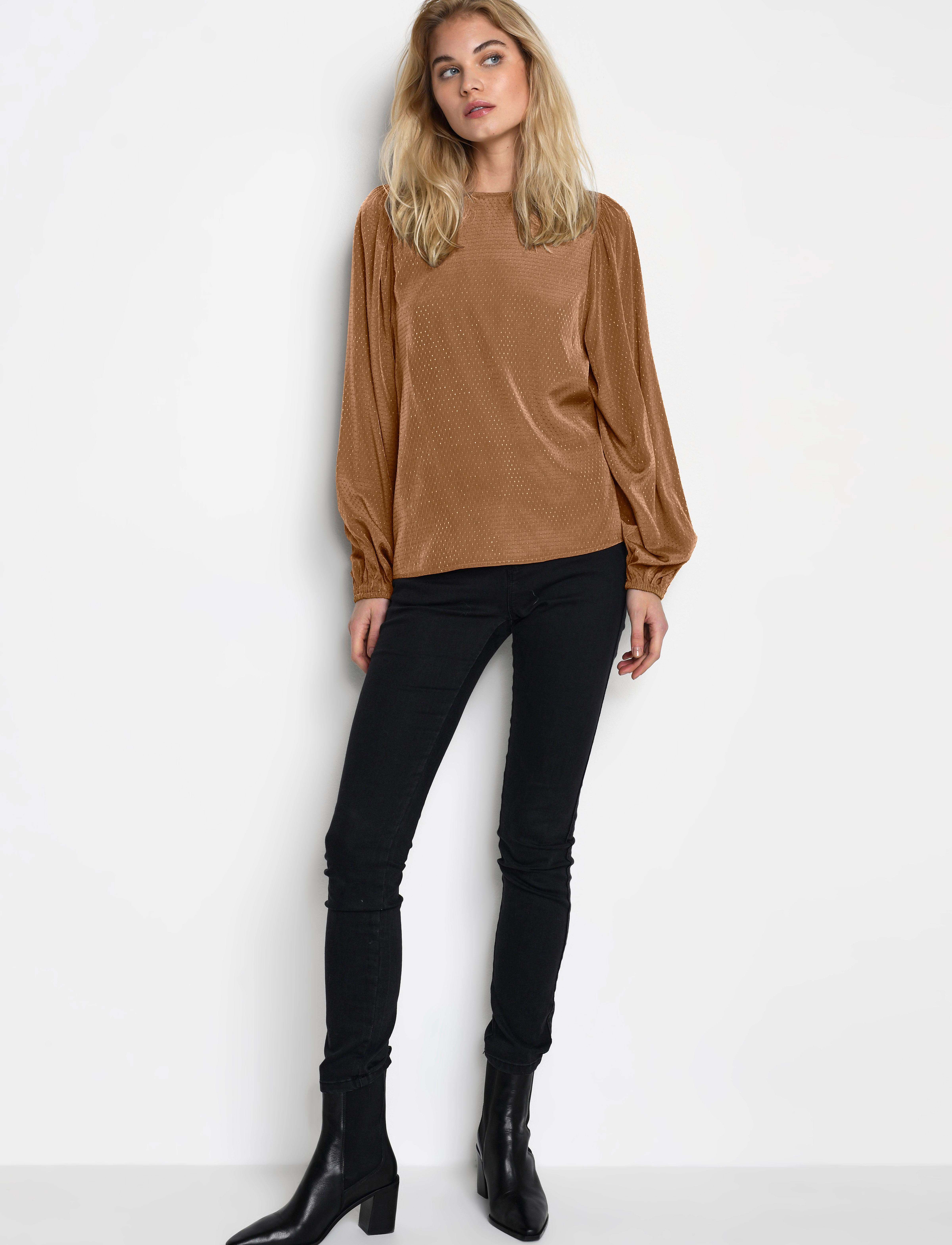 Kaffe - KAcatia Blouse - toffee - 3