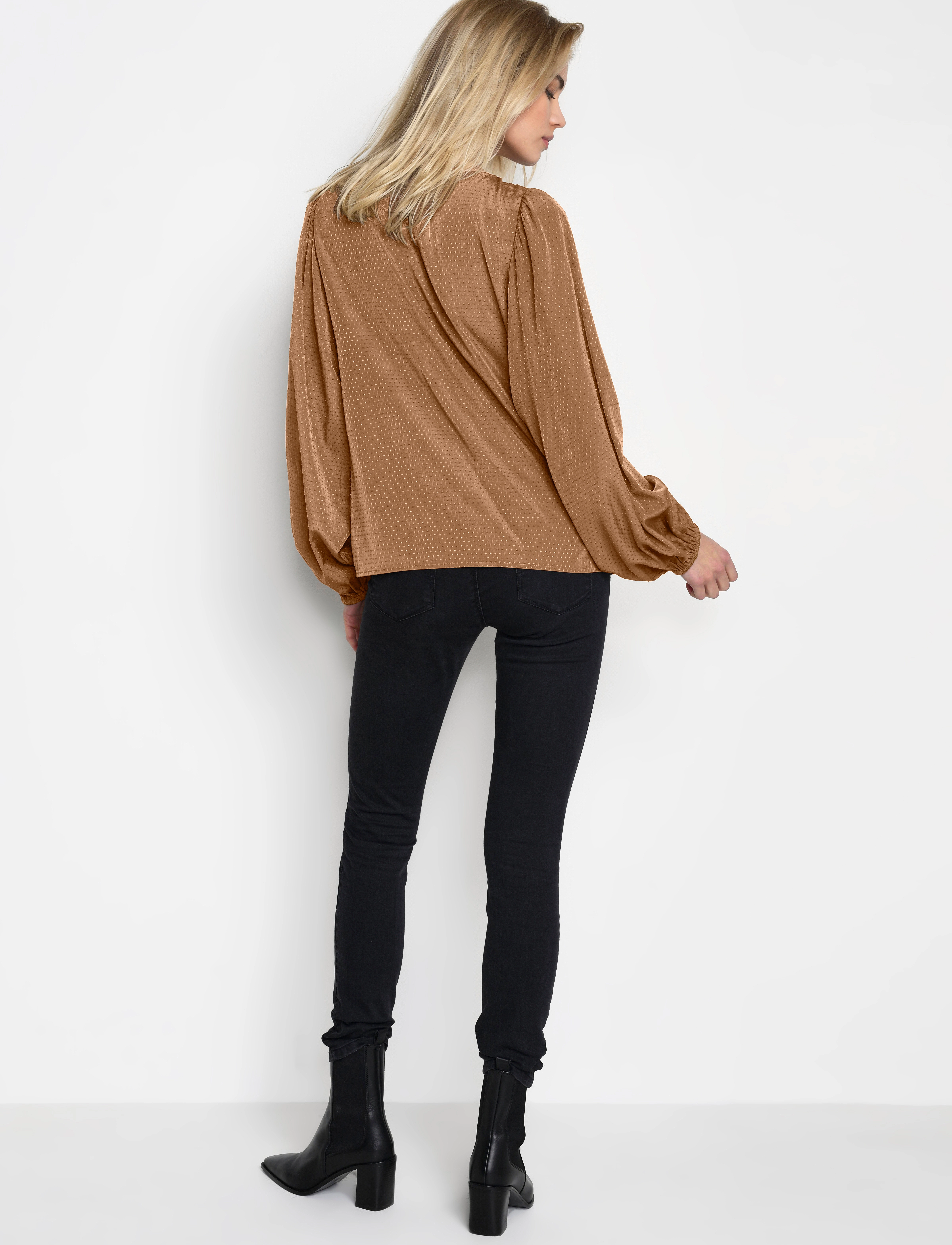 Kaffe - KAcatia Blouse - toffee - 4