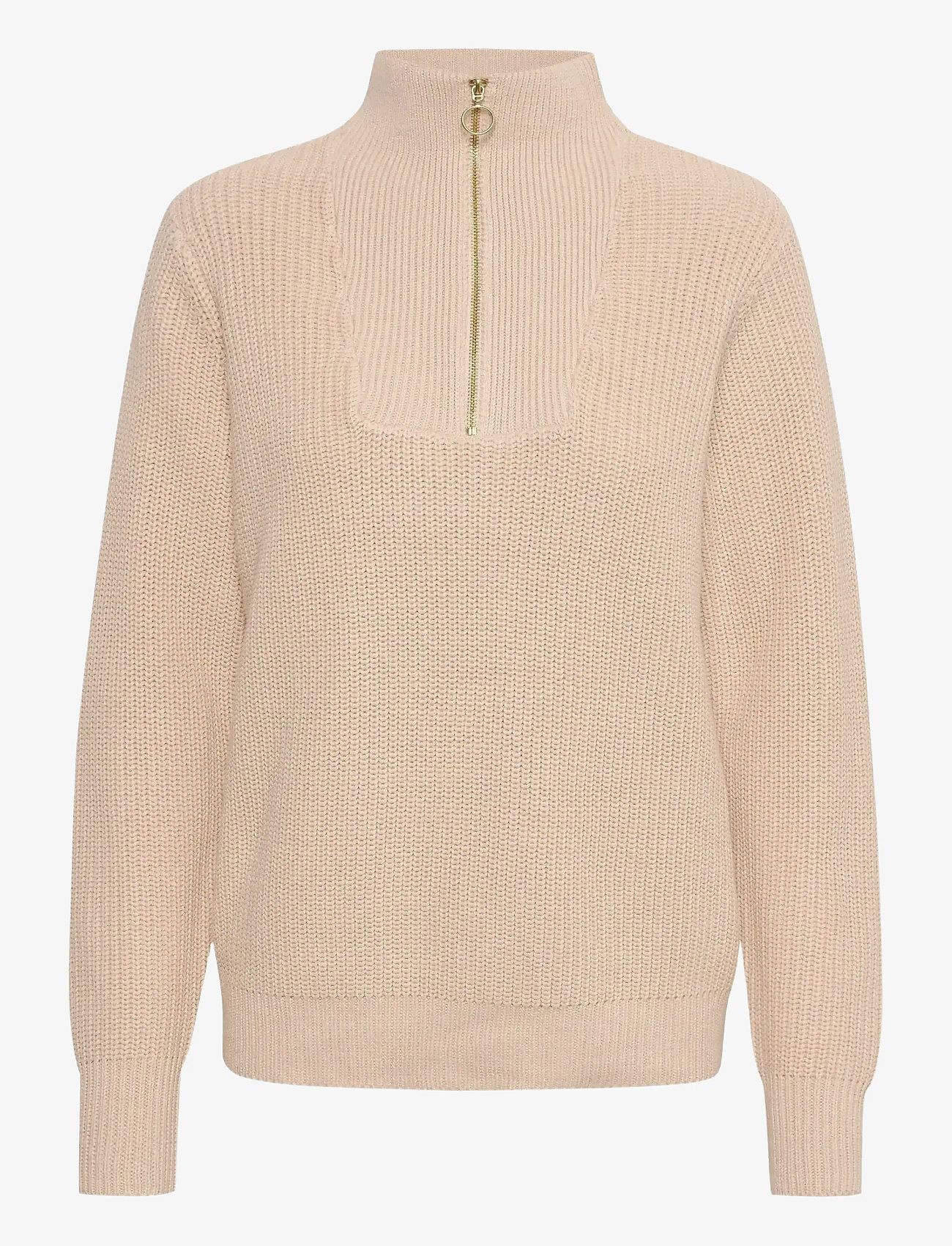 Kaffe - KAlioa Knit Pullover - herbstliche kleidung - sand dollar - 0