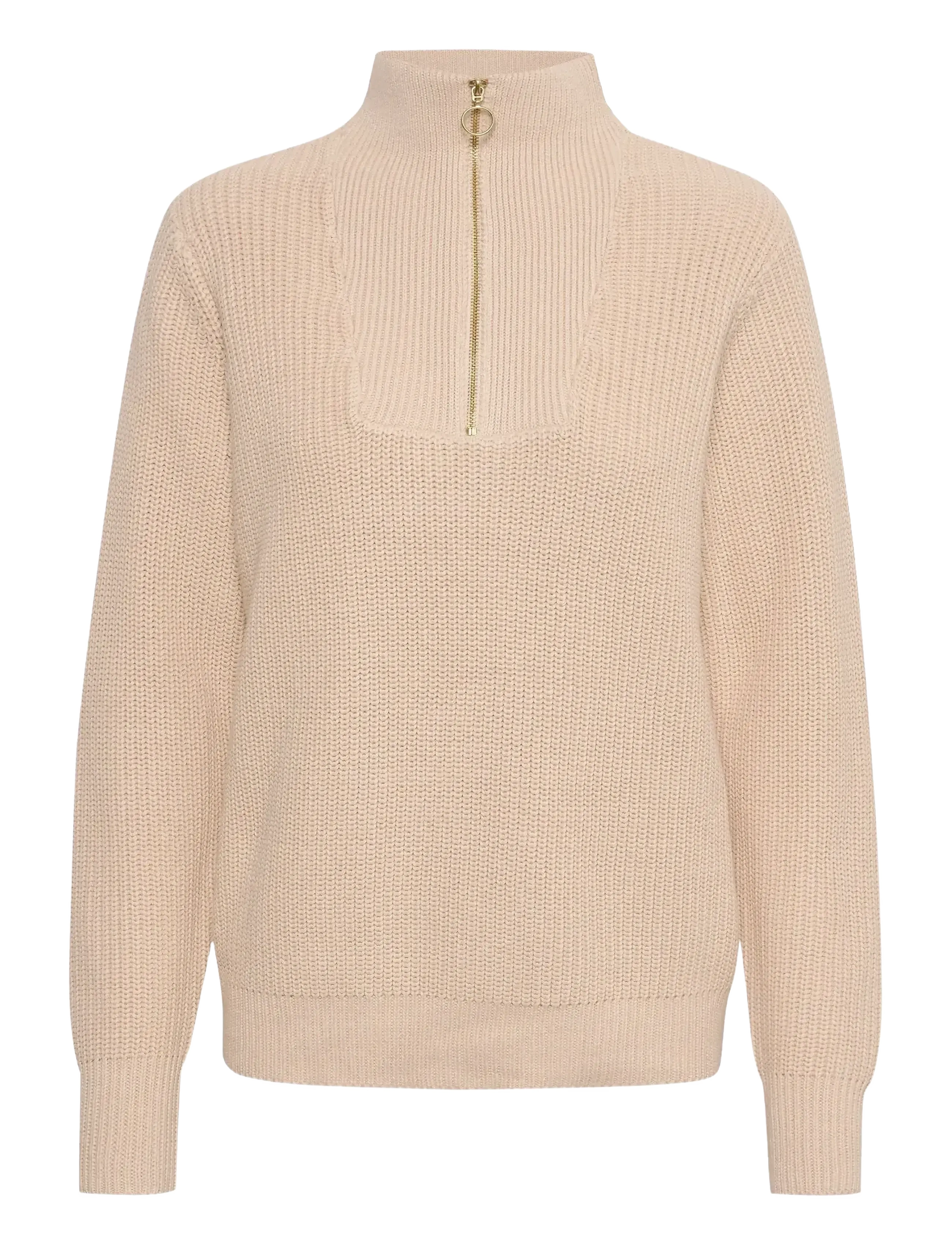 Kaffe KAlioa Knit Pullover - Striktrøjer - SAND DOLLAR / beige