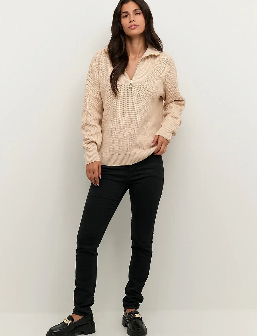Kaffe - KAlioa Knit Pullover - pullover - sand dollar - 3