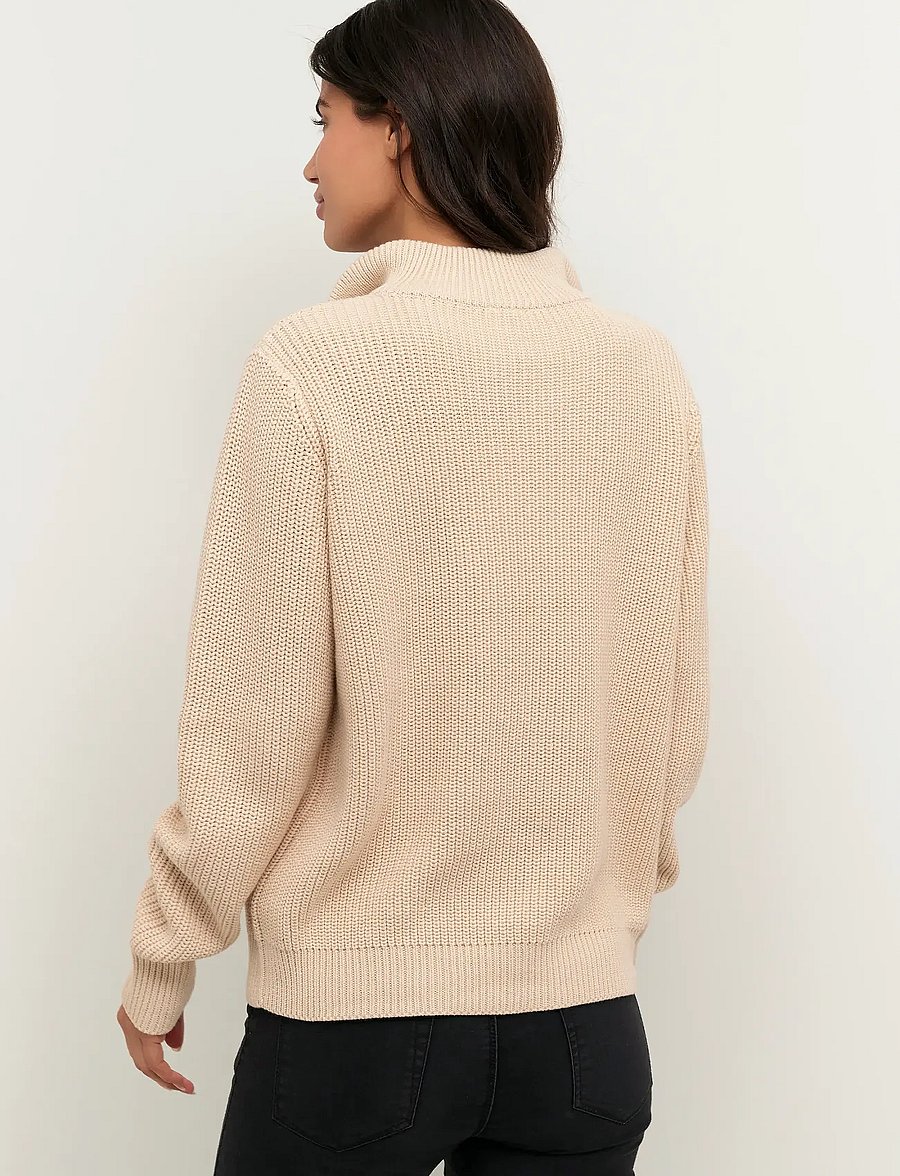 Kaffe - KAlioa Knit Pullover - pullover - sand dollar - 4