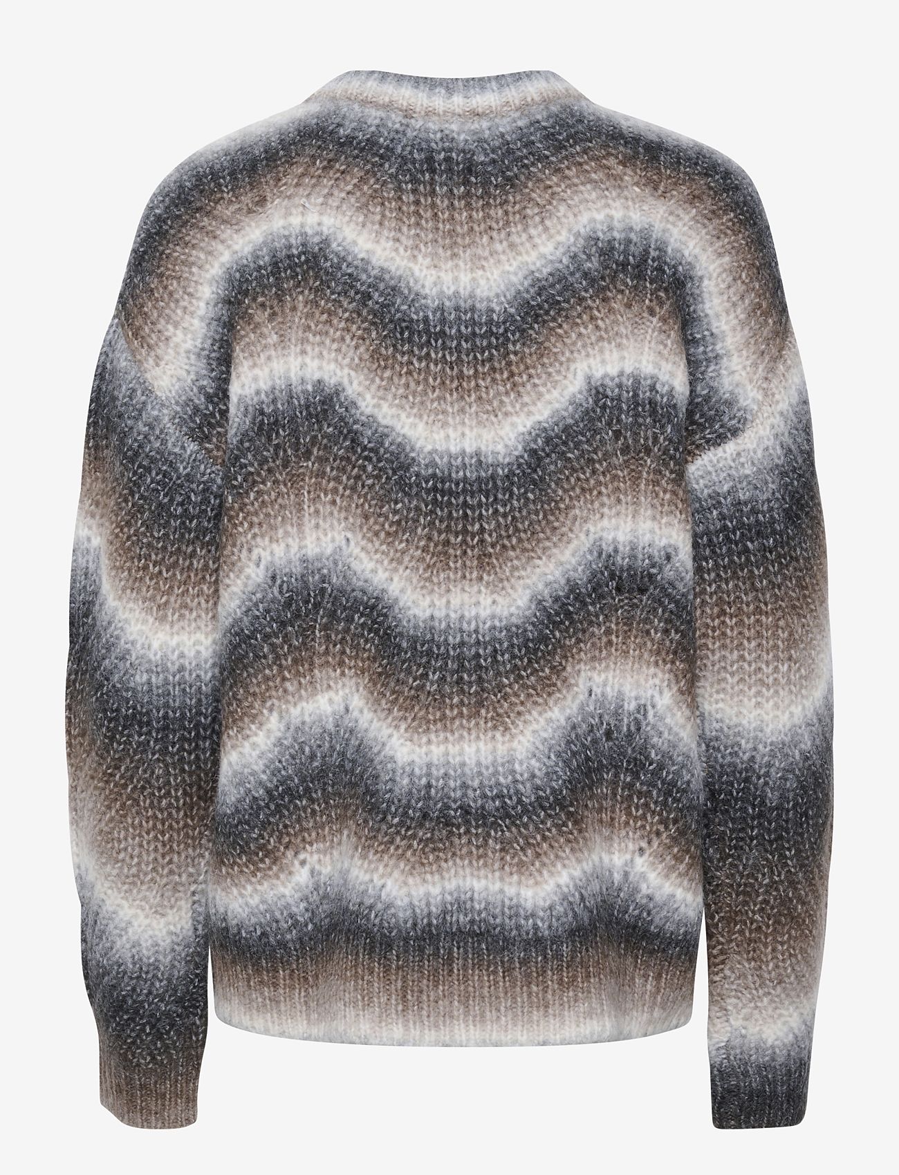 Kaffe - KAdera Knit Pullover - herbstliche kleidung - toffe / chalk and grey melange - 1