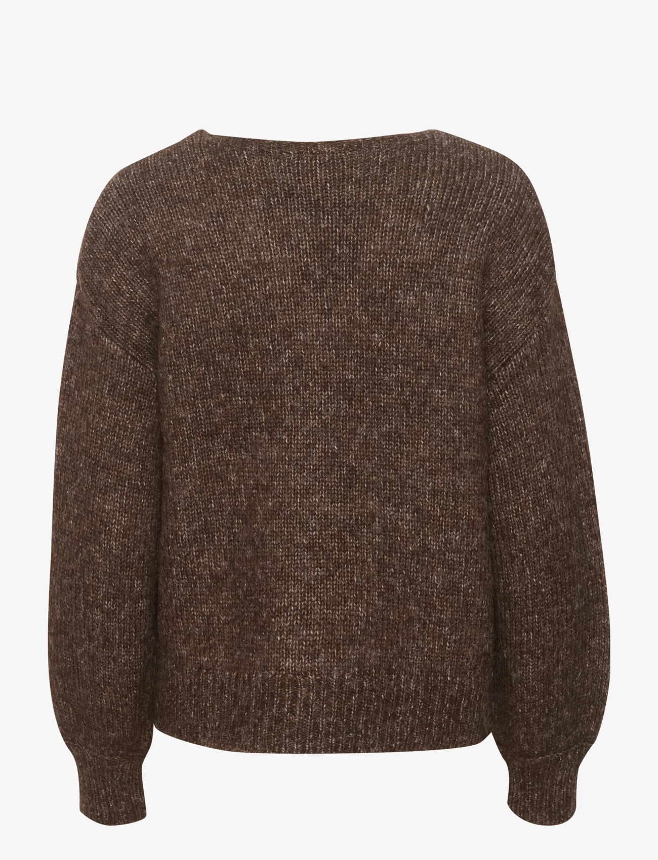 Kaffe - KAsarla V-Neck Pullover - java melange - 1