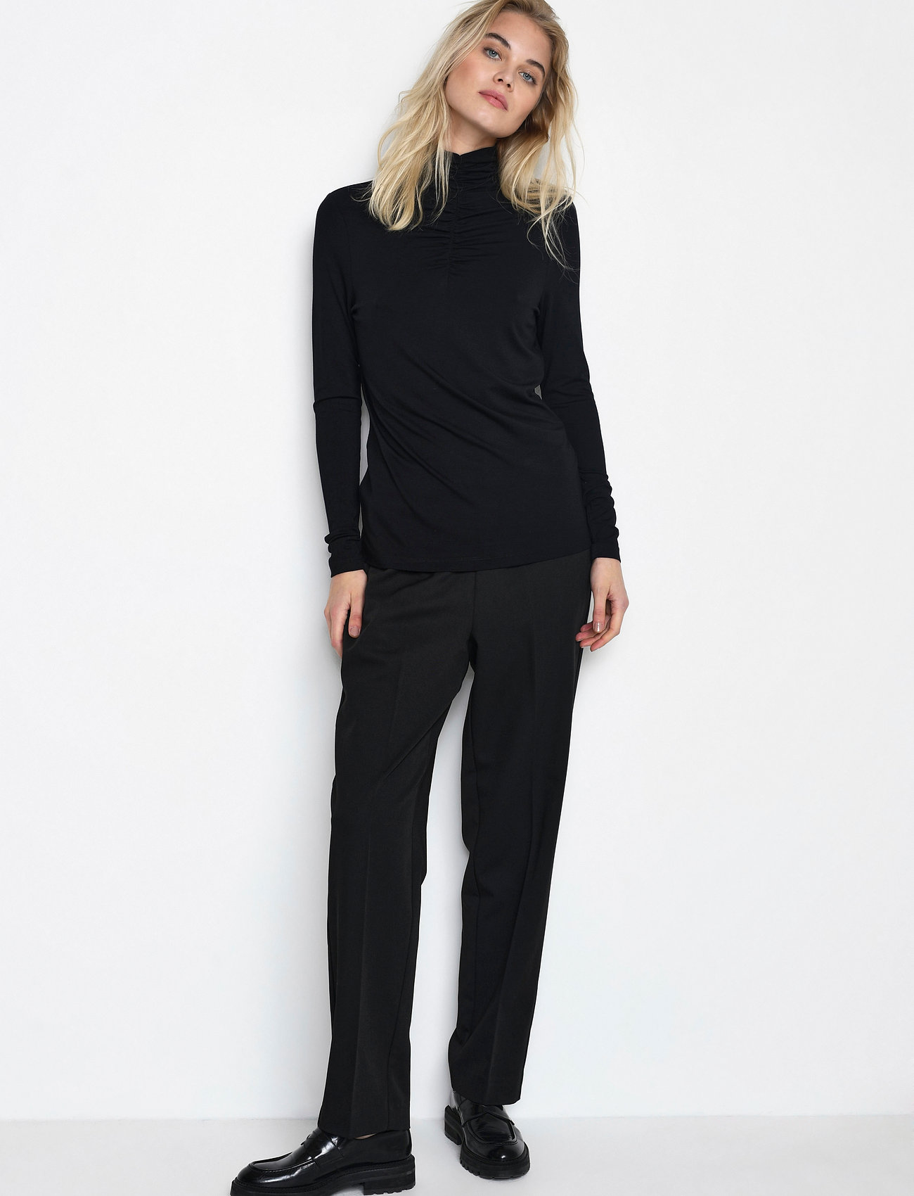 Kaffe - KAsilvi T-Shirt - black deep - 3